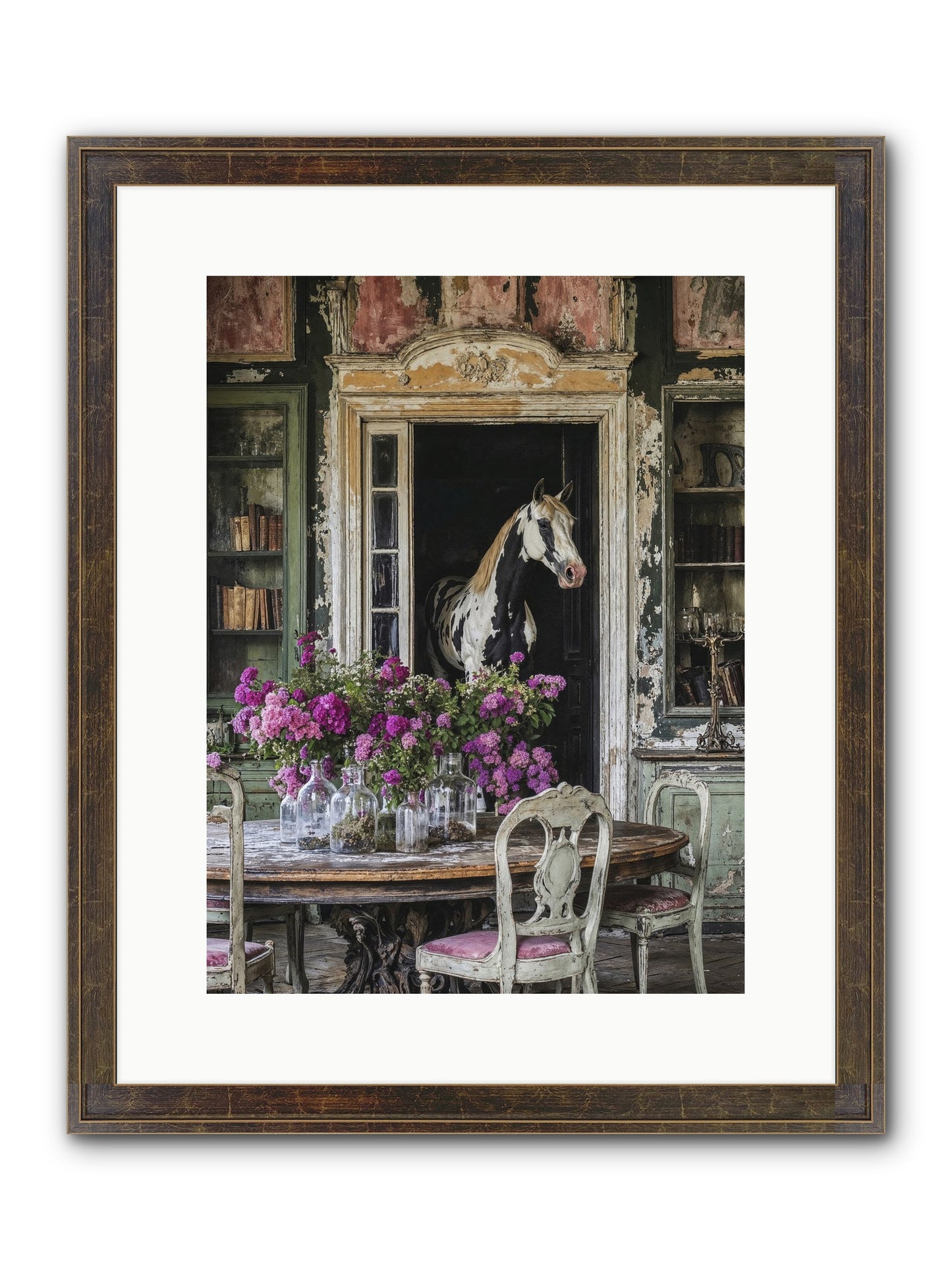 When Belonging Becomes An Art Framed Print - Slimwoods Black/Gold 12x16