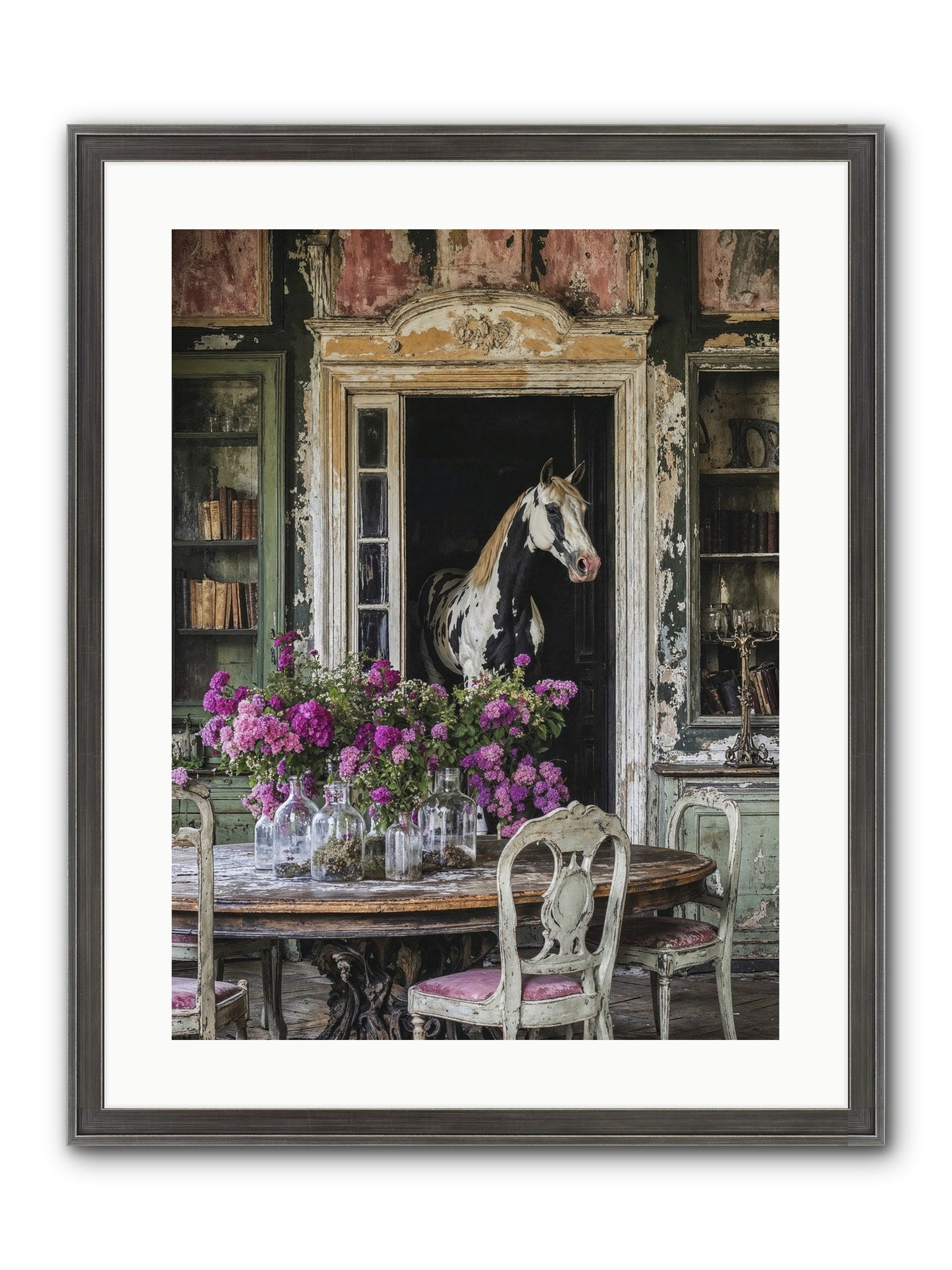 When Belonging Becomes An Art Framed Print - Slimwoods Black/Silver 18x24
