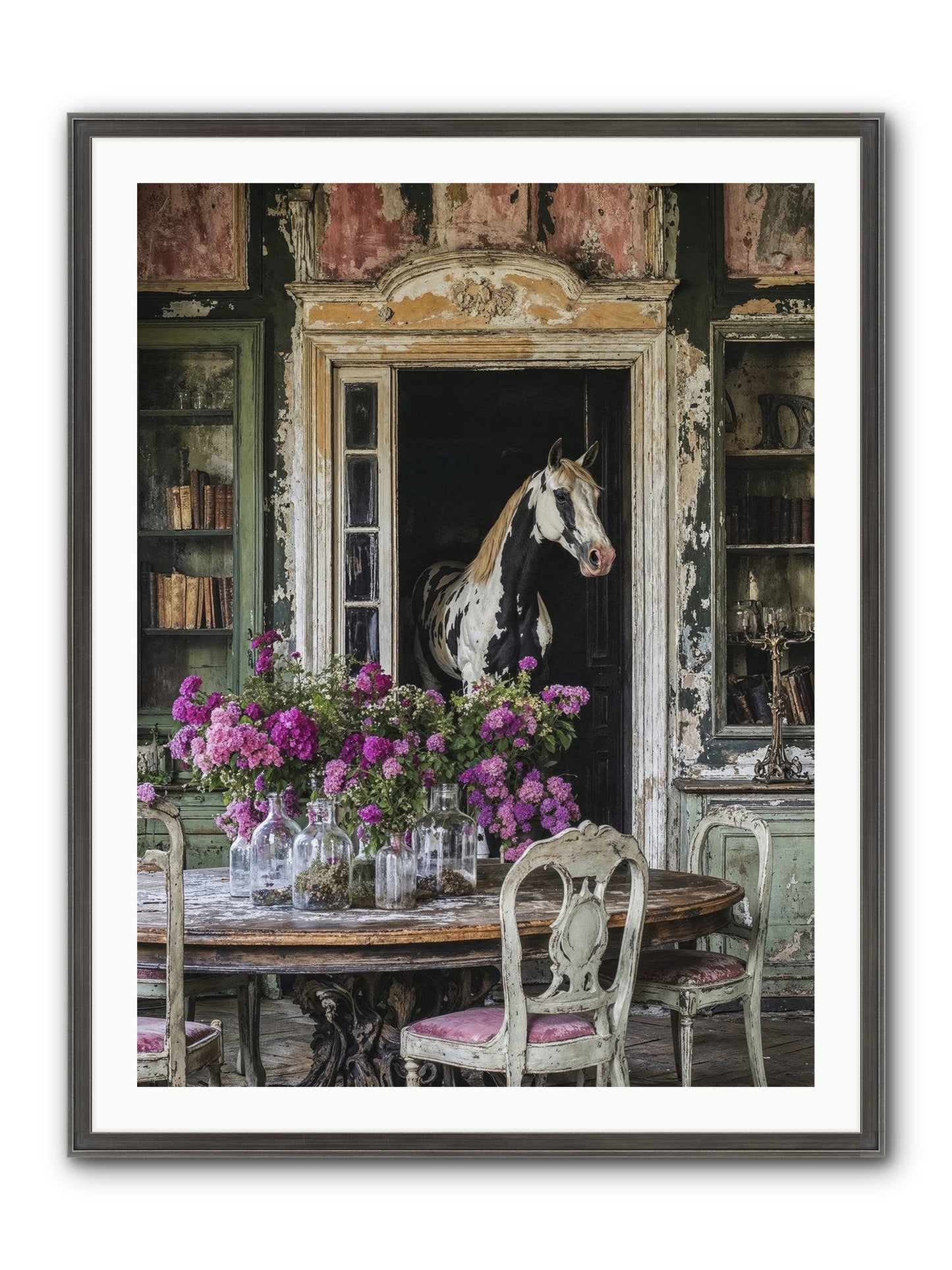 When Belonging Becomes An Art Framed Print - Slimwoods Black/Silver 30x40