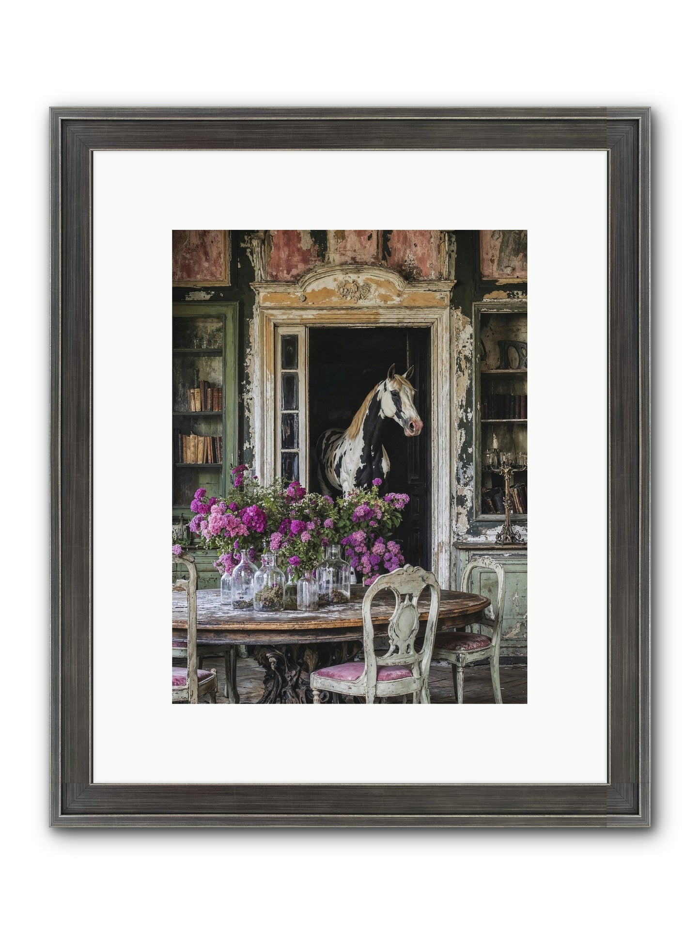 When Belonging Becomes An Art Framed Print - Slimwoods Black/Silver 9x12