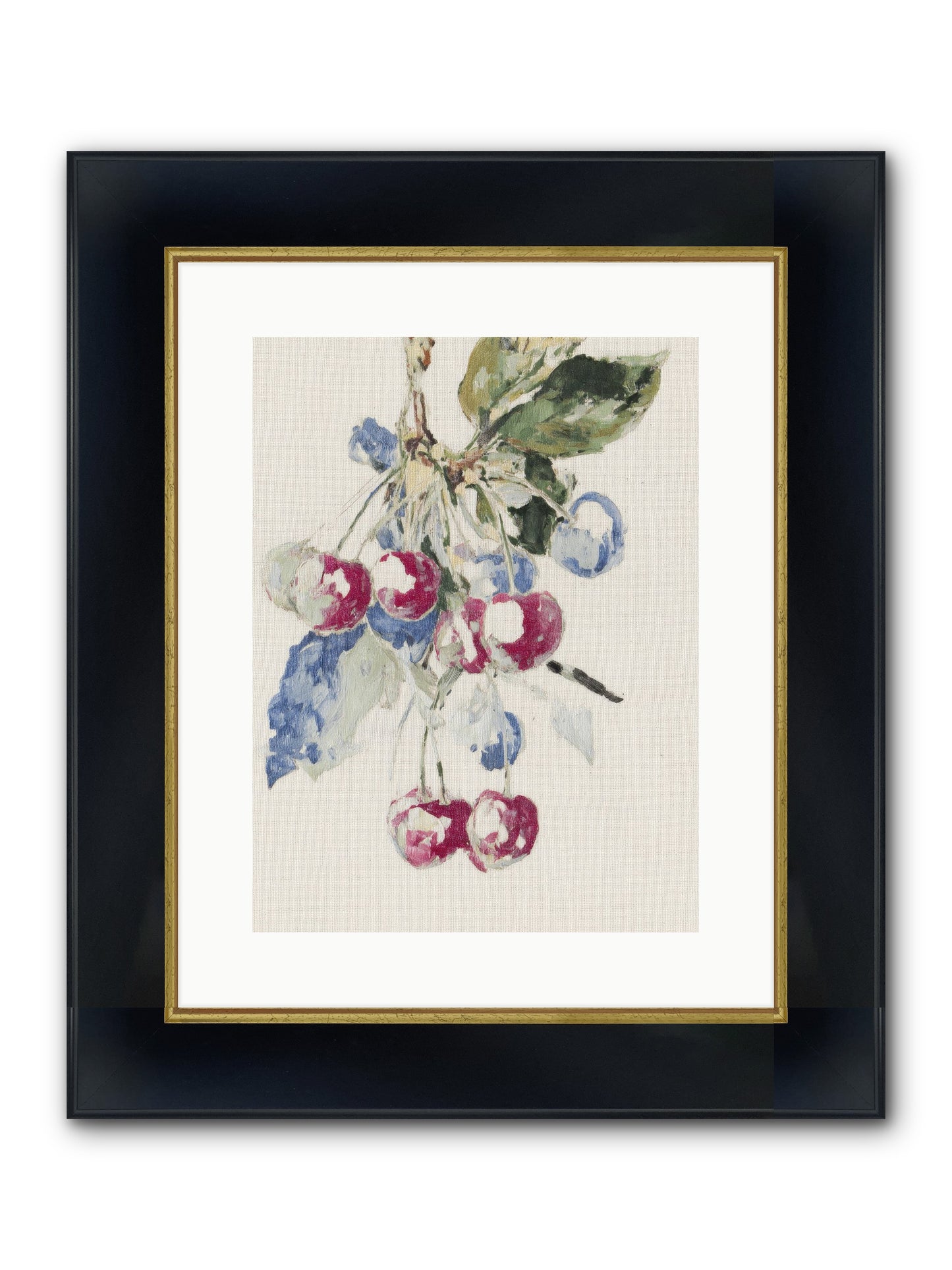 When Earth Offered Grace Framed Print - Wide Black w/Gold 12x16