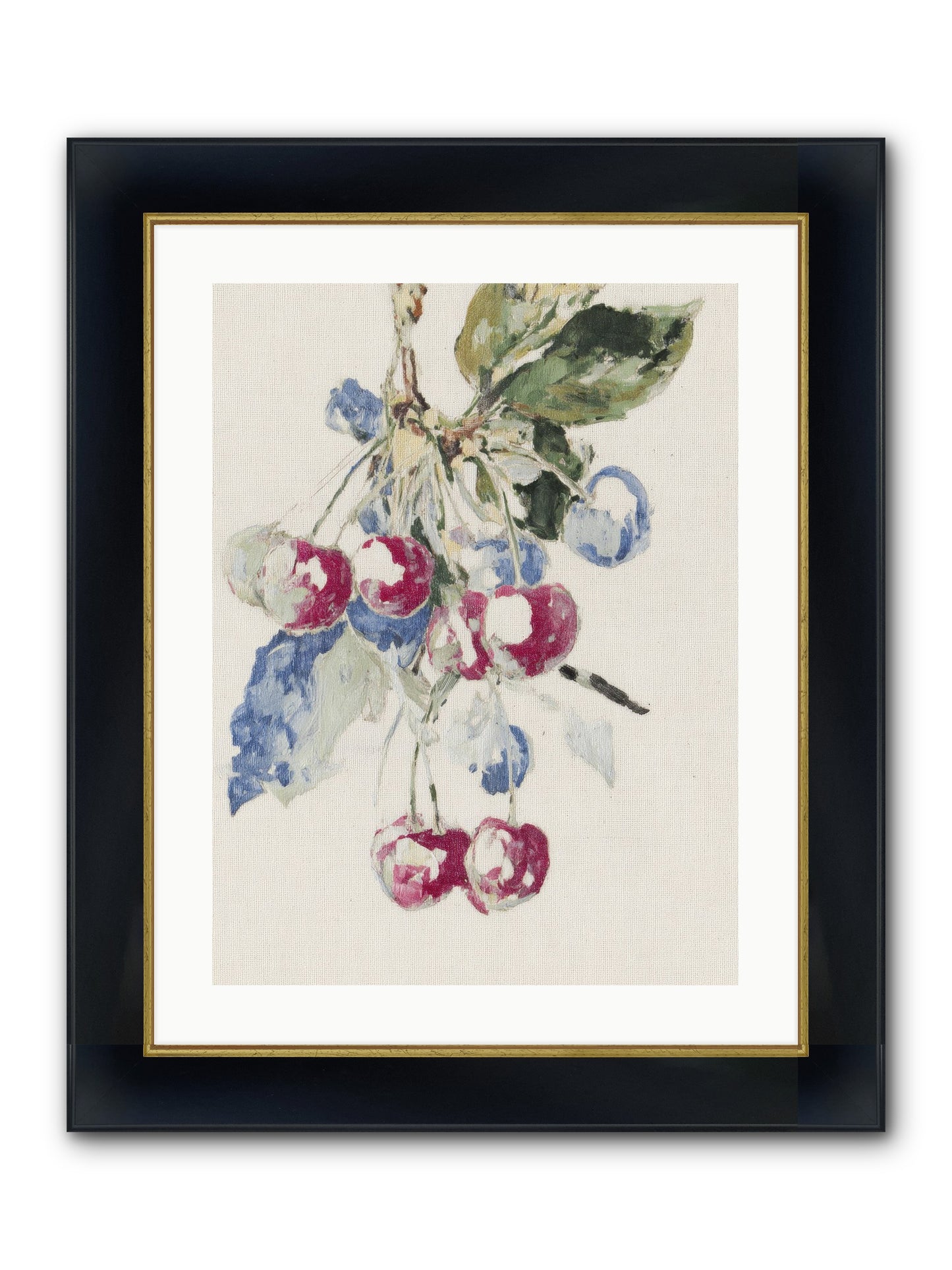 When Earth Offered Grace Framed Print - Wide Black w/Gold 18x24
