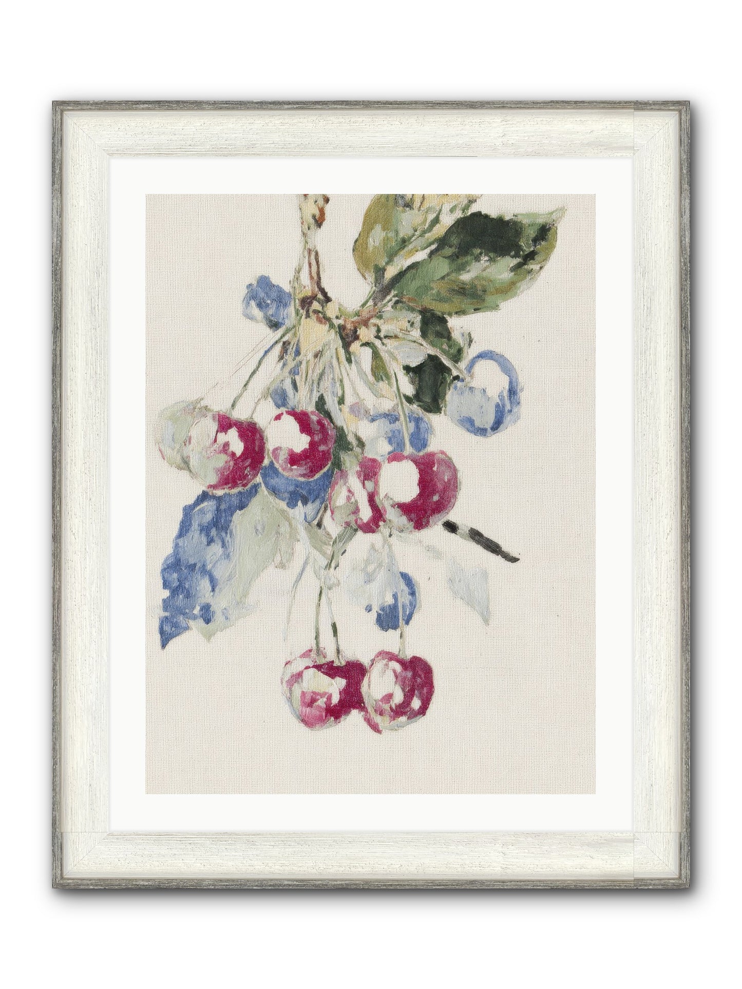 When Earth Offered Grace Framed Print - Driftwood White 24x32