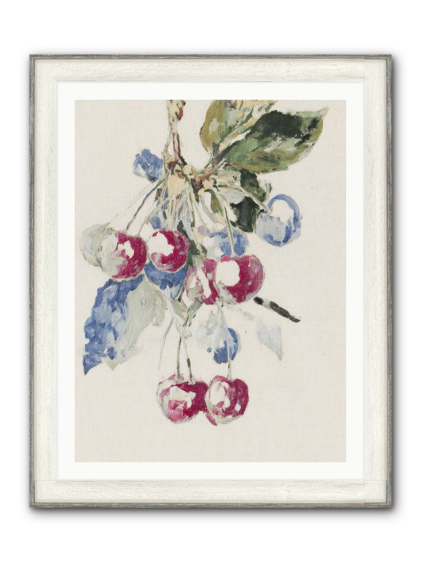 When Earth Offered Grace Framed Print - Driftwood White 30x40