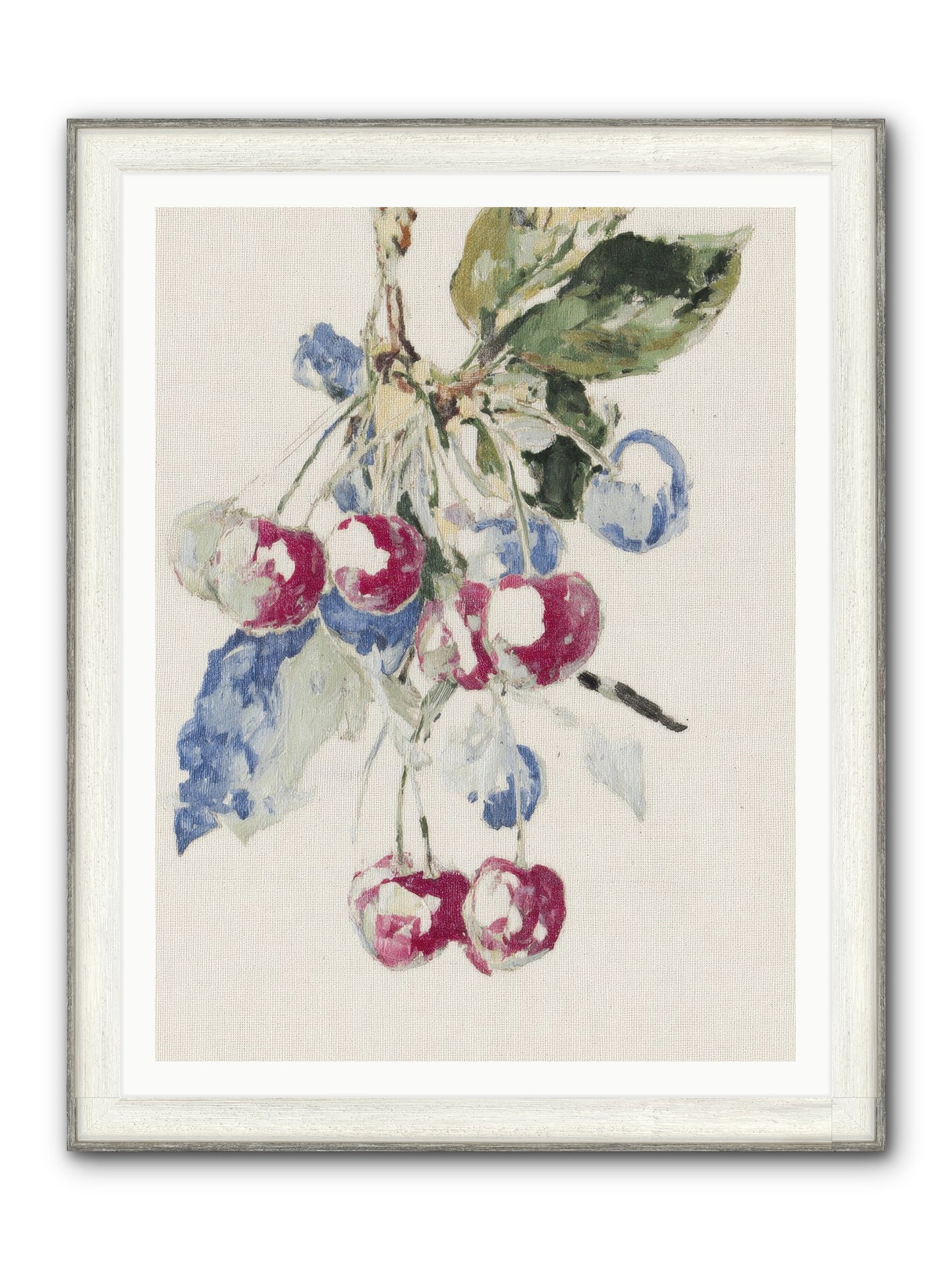 When Earth Offered Grace Framed Print - Driftwood White 36x48