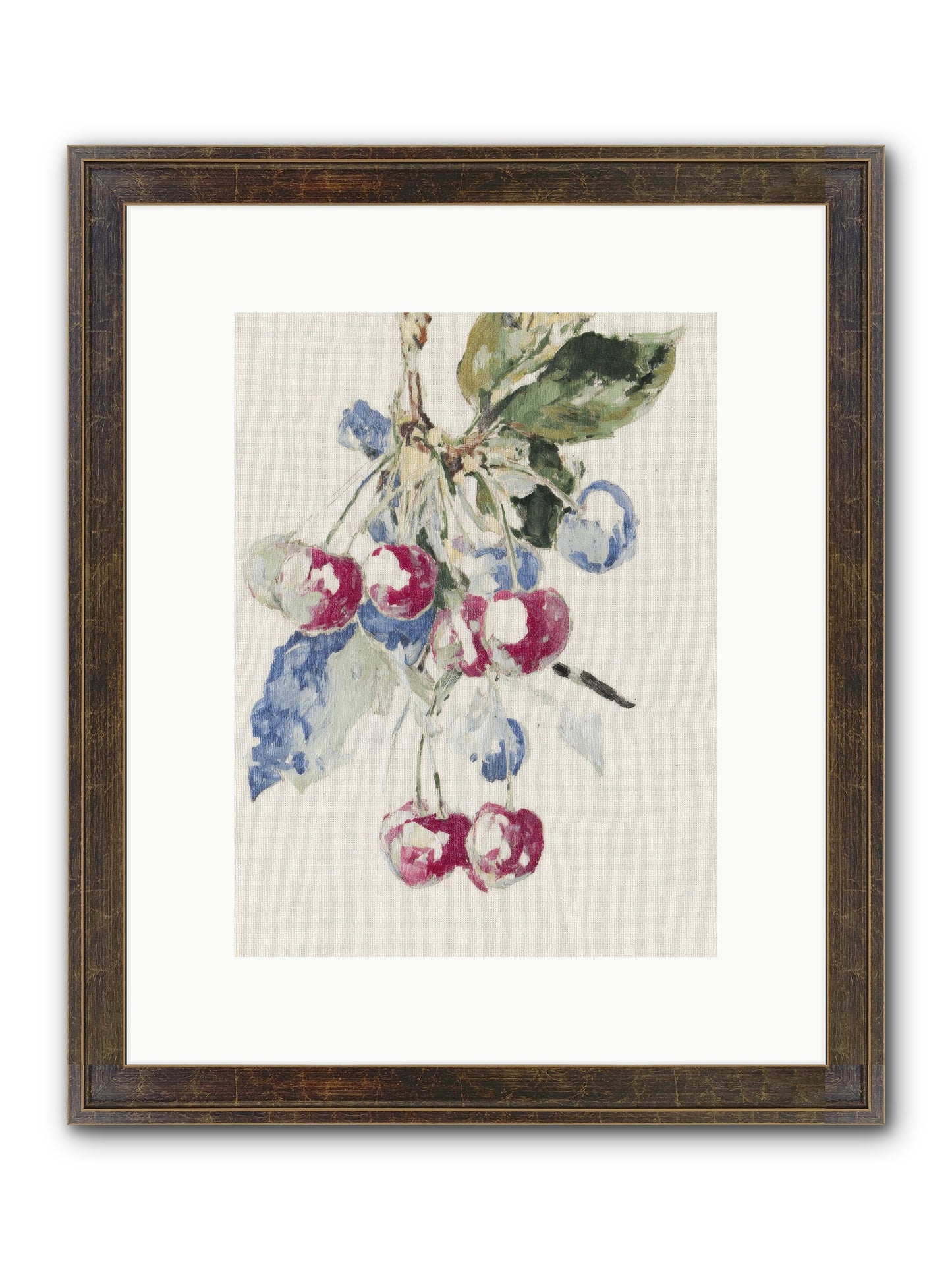 When Earth Offered Grace Framed Print - Slimwoods Black/Gold 9x12