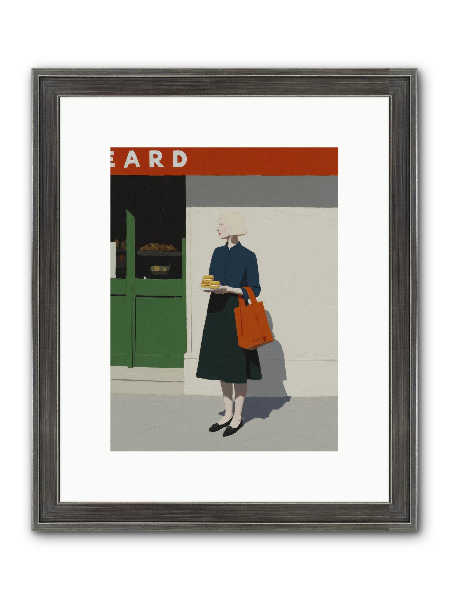 When Errands Became Poetry Framed Print - Slimwoods Black/Silver 9x12