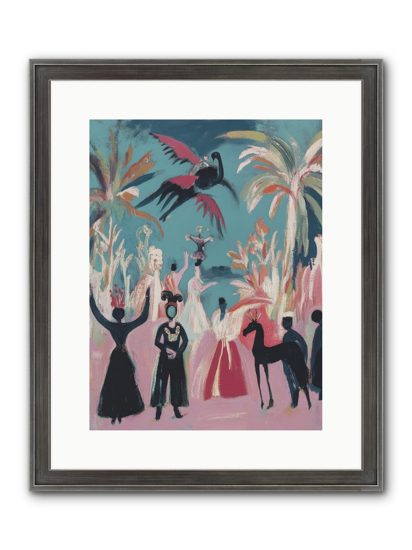 When Forever Finally Comes Framed Print - Slimwoods Black/Silver 12x16