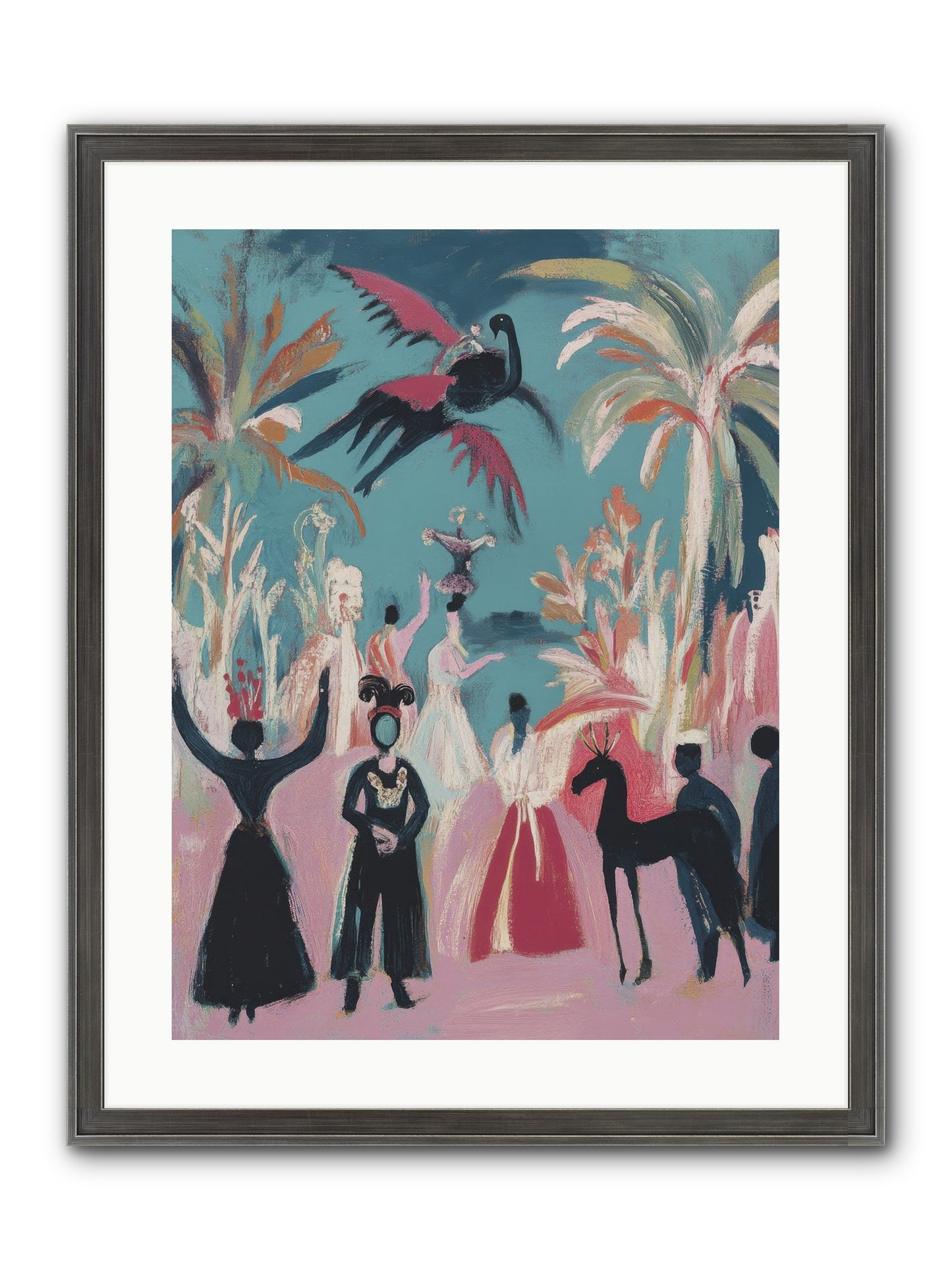 When Forever Finally Comes Framed Print - Slimwoods Black/Silver 18x24