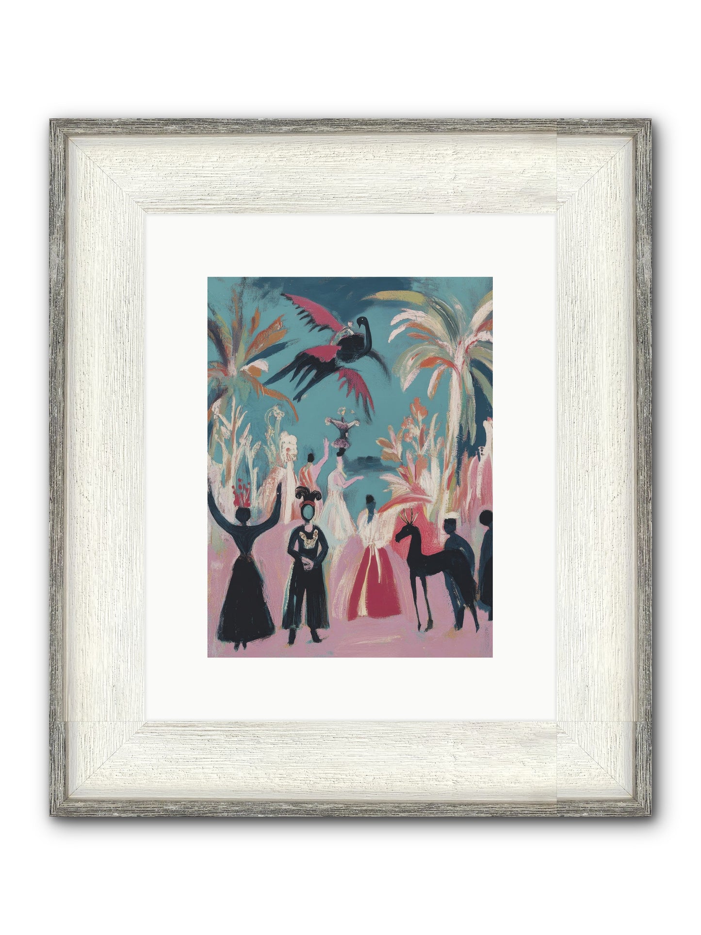 When Forever Finally Comes Framed Print - Driftwood White 9x12