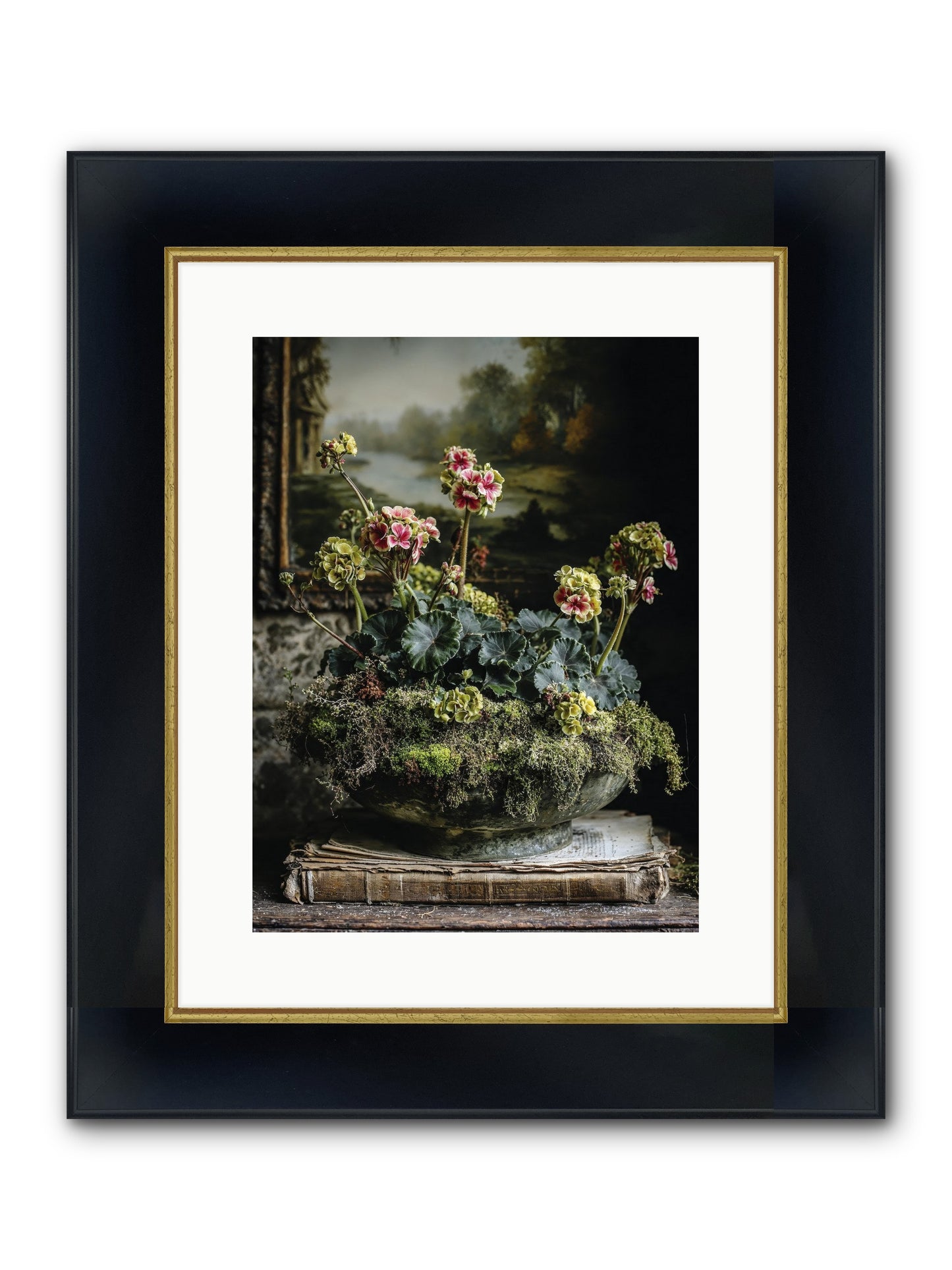 When Journey Rewrote Itself Framed Print - Wide Black w/Gold 12x16