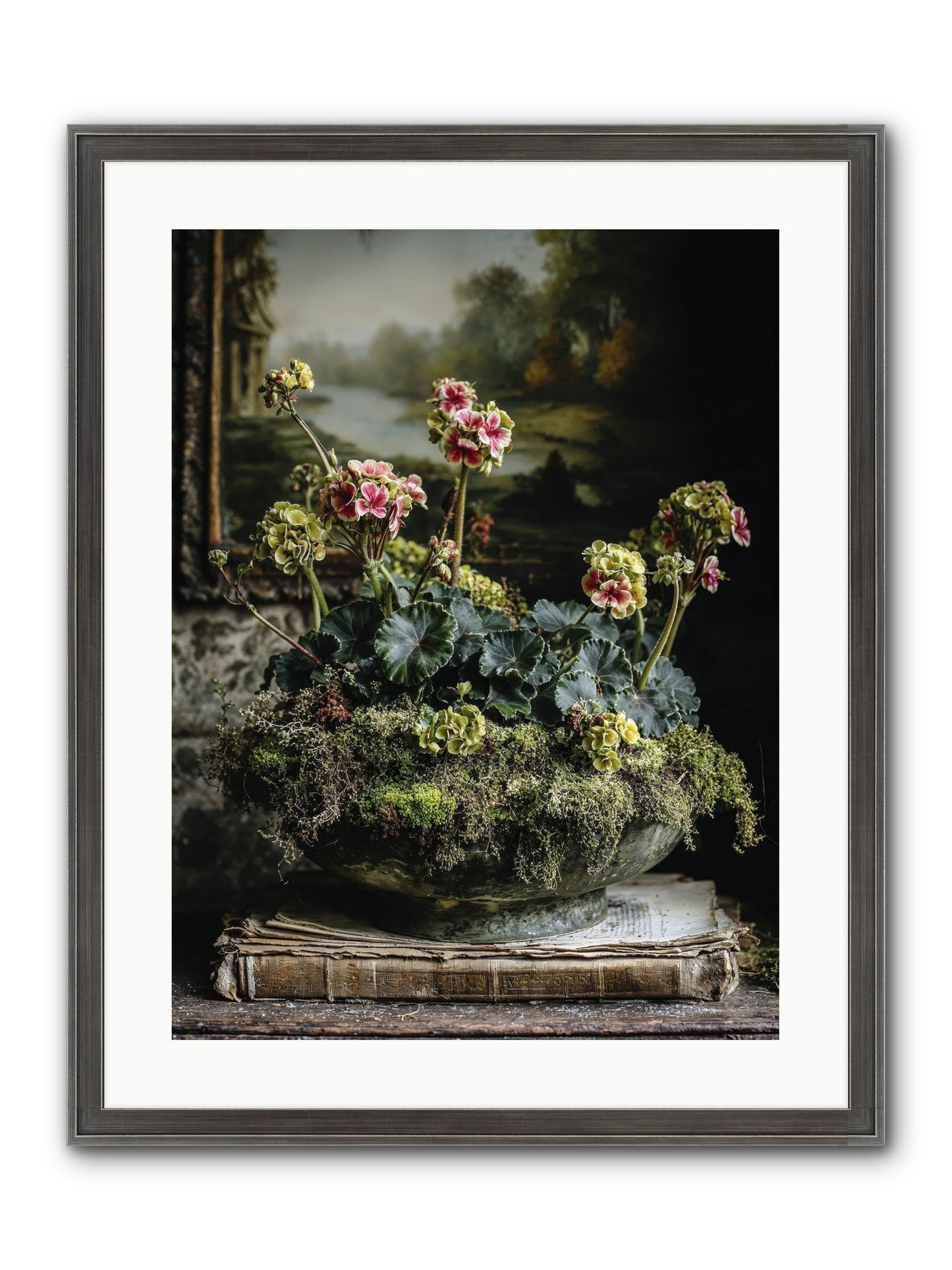 When Journey Rewrote Itself Framed Print - Slimwoods Black/Silver 18x24