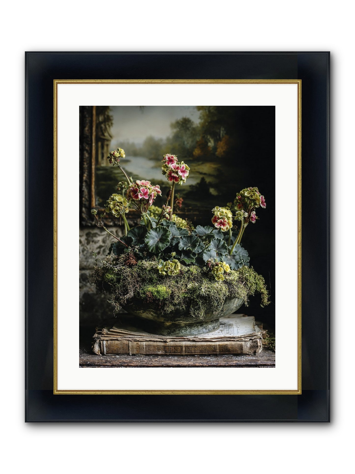 When Journey Rewrote Itself Framed Print - Wide Black w/Gold 18x24
