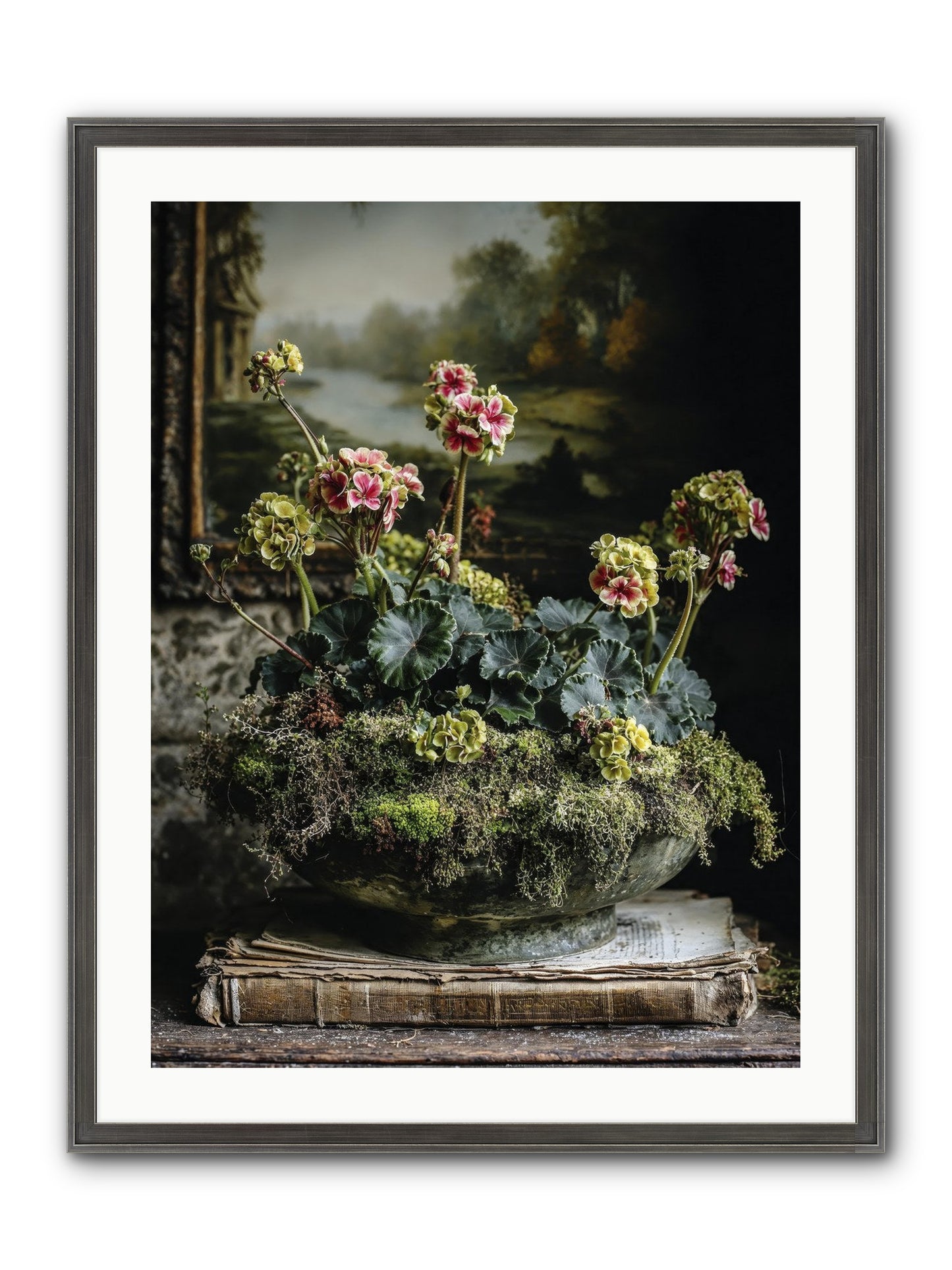 When Journey Rewrote Itself Framed Print - Slimwoods Black/Silver 24x32