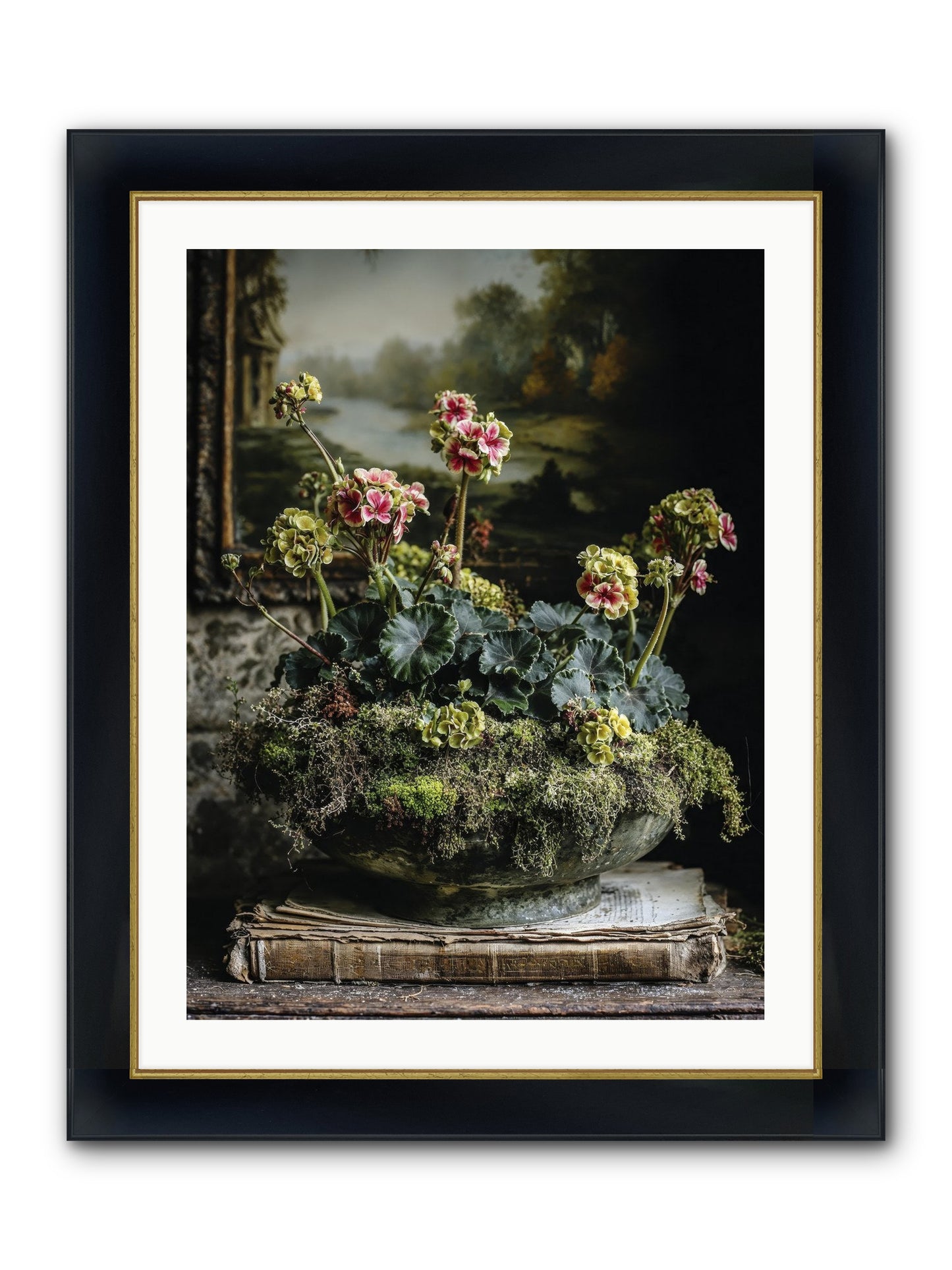 When Journey Rewrote Itself Framed Print - Wide Black w/Gold 24x32