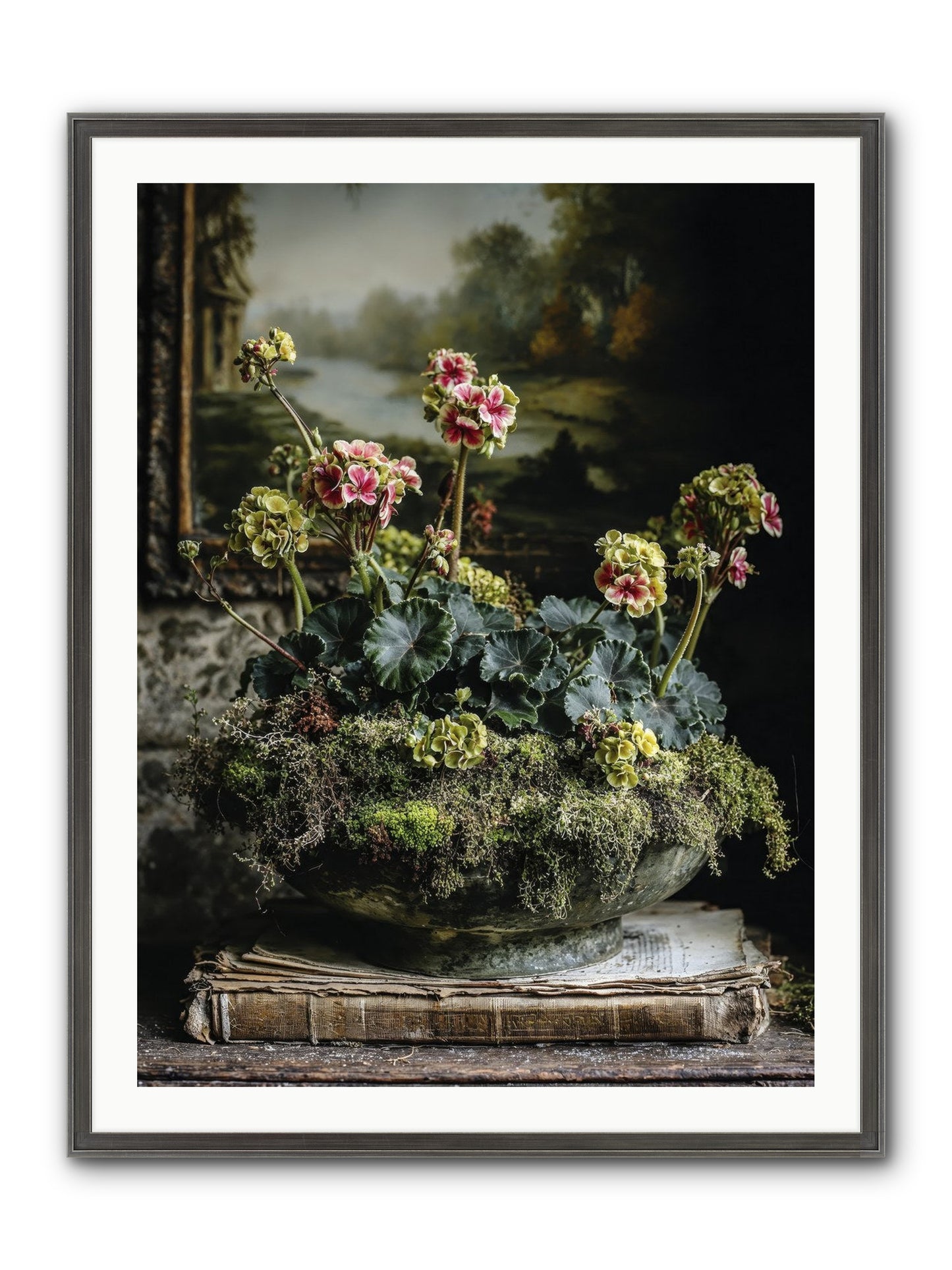 When Journey Rewrote Itself Framed Print - Slimwoods Black/Silver 30x40