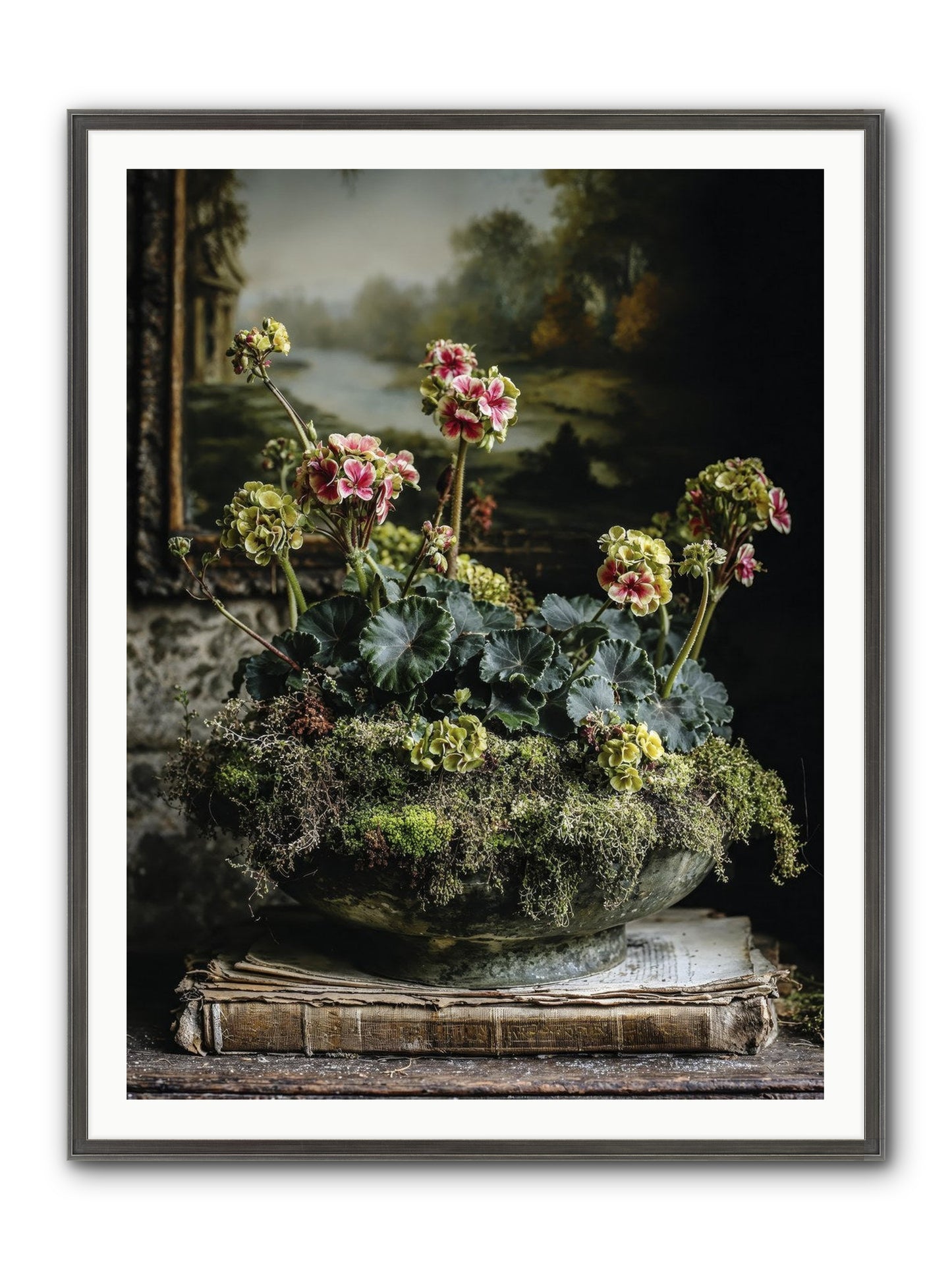 When Journey Rewrote Itself Framed Print - Slimwoods Black/Silver 36x48