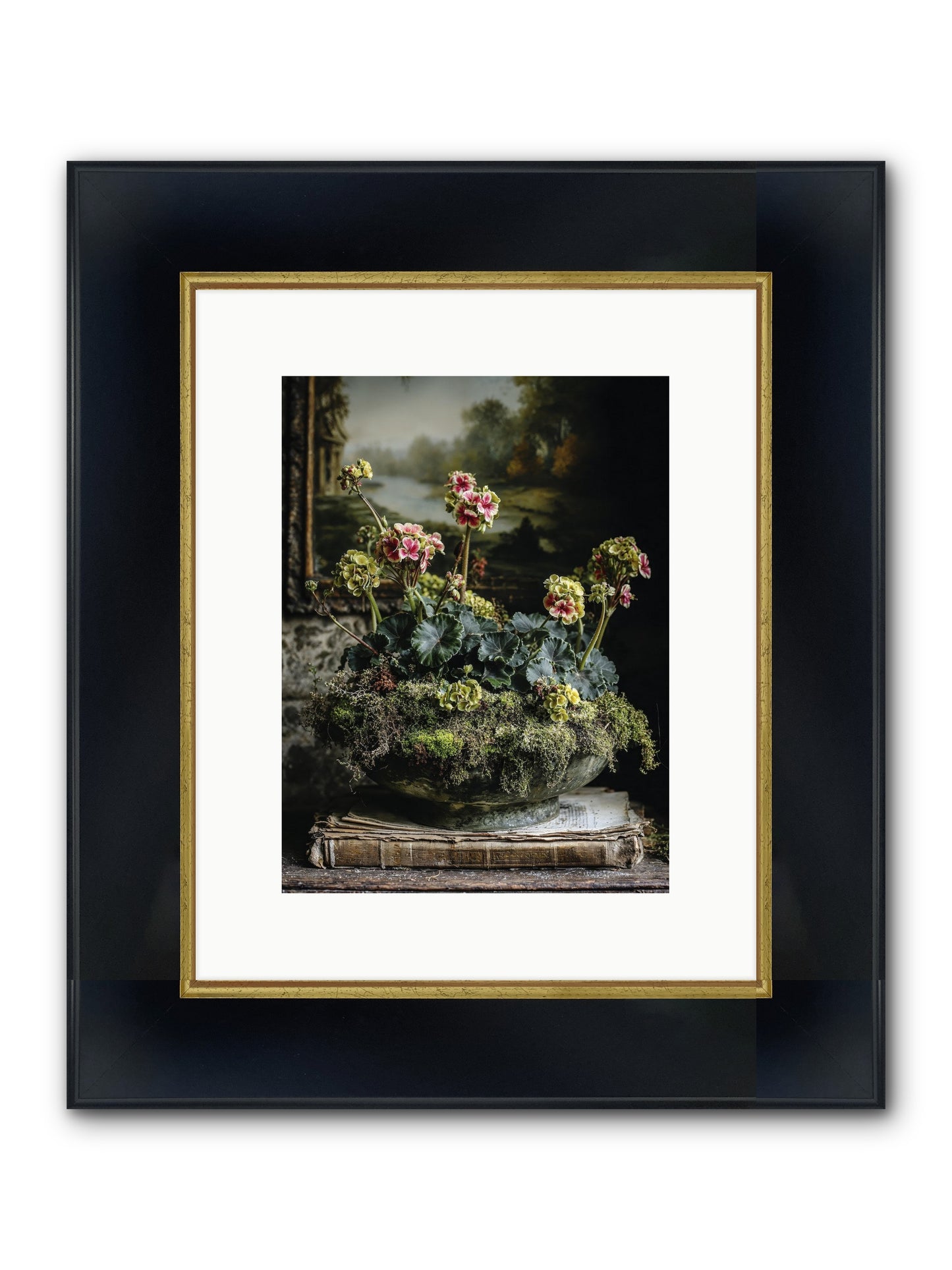 When Journey Rewrote Itself Framed Print - Wide Black w/Gold 9x12