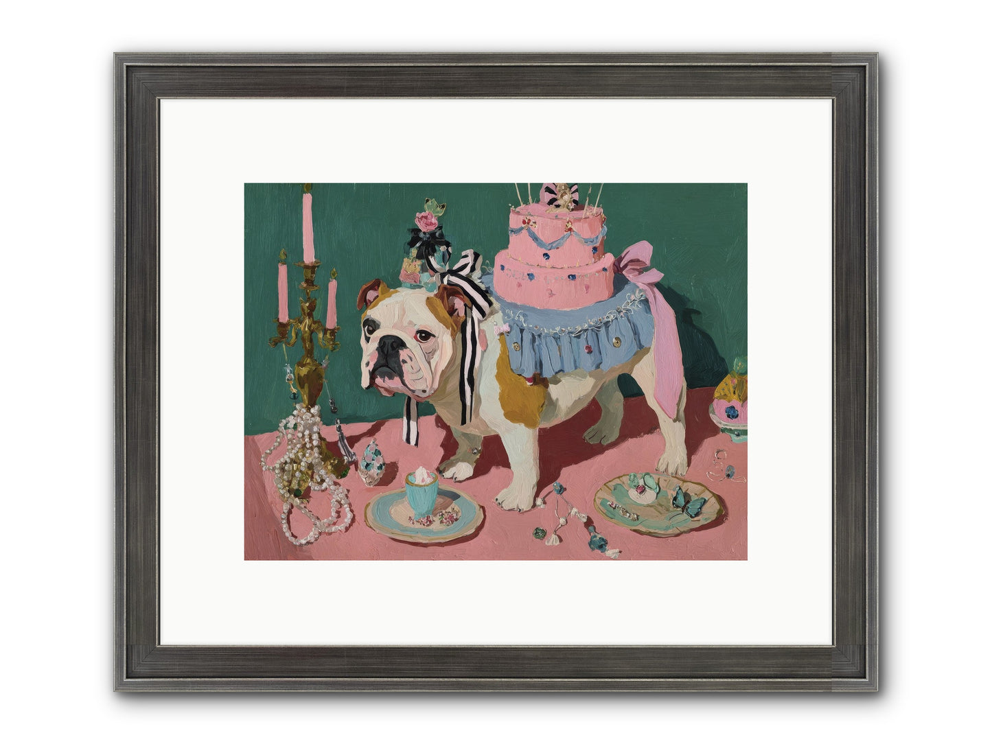 When Magic Stopped By Framed Print - Slimwoods Black/Silver 12x9