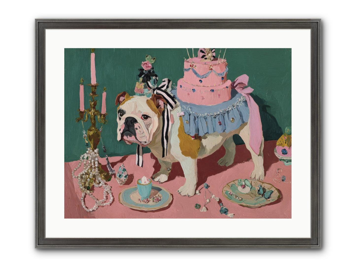 When Magic Stopped By Framed Print - Slimwoods Black/Silver 24x18