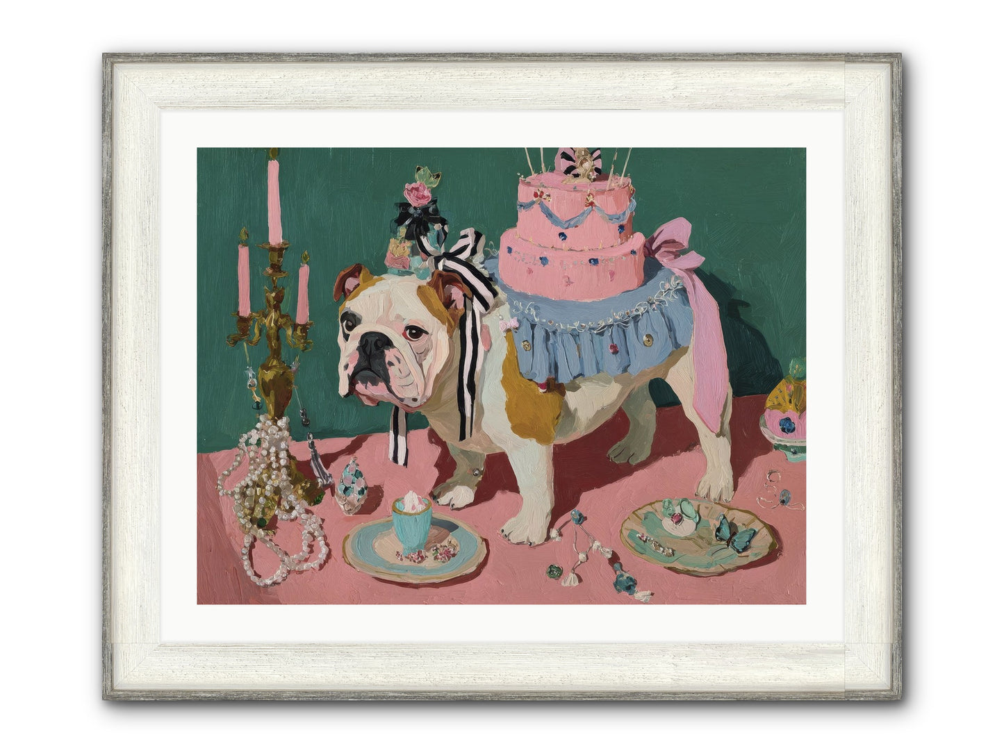 When Magic Stopped By Framed Print - Driftwood White 32x24