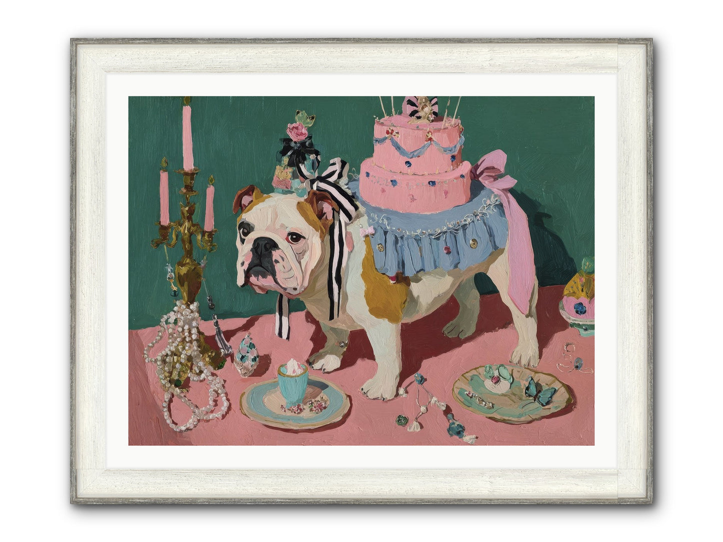 When Magic Stopped By Framed Print - Driftwood White 40x30