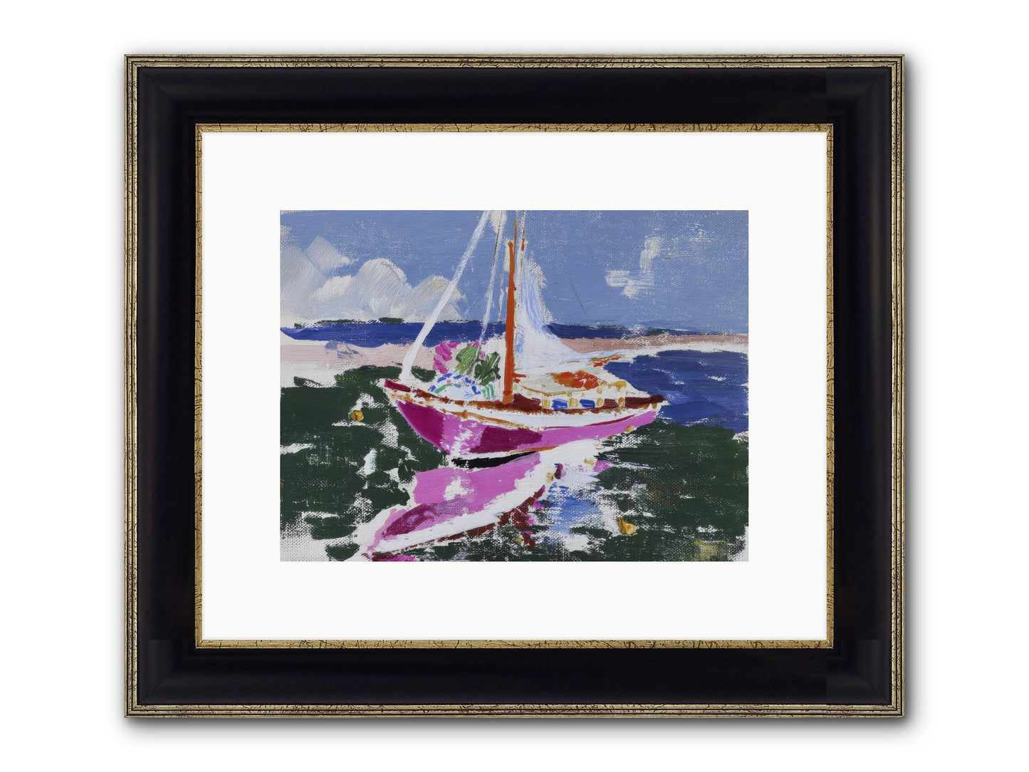 When Pride Was All We Had Framed Print - Black & Gold 12x9