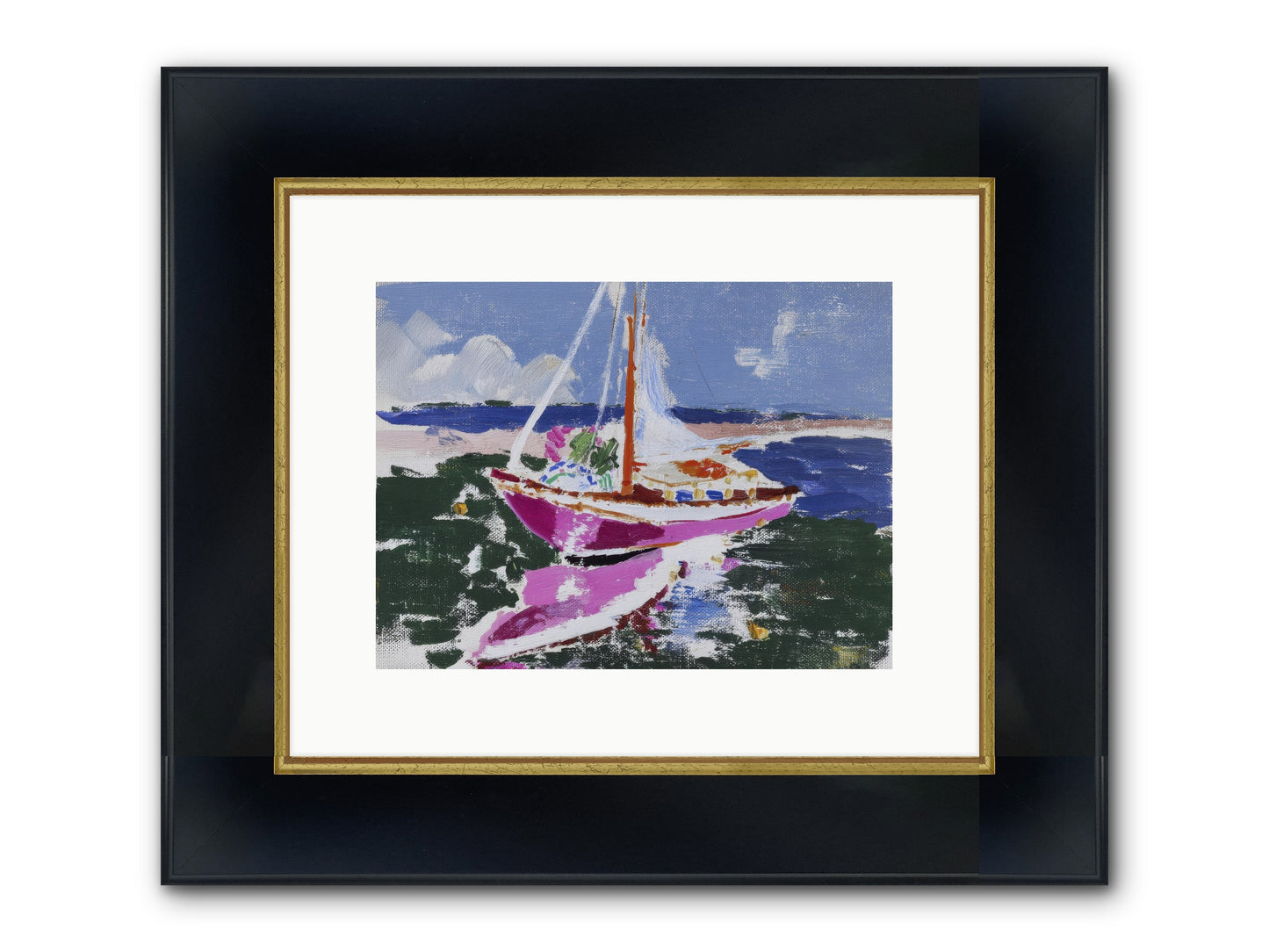 When Pride Was All We Had Framed Print - Wide Black w/Gold 12x9
