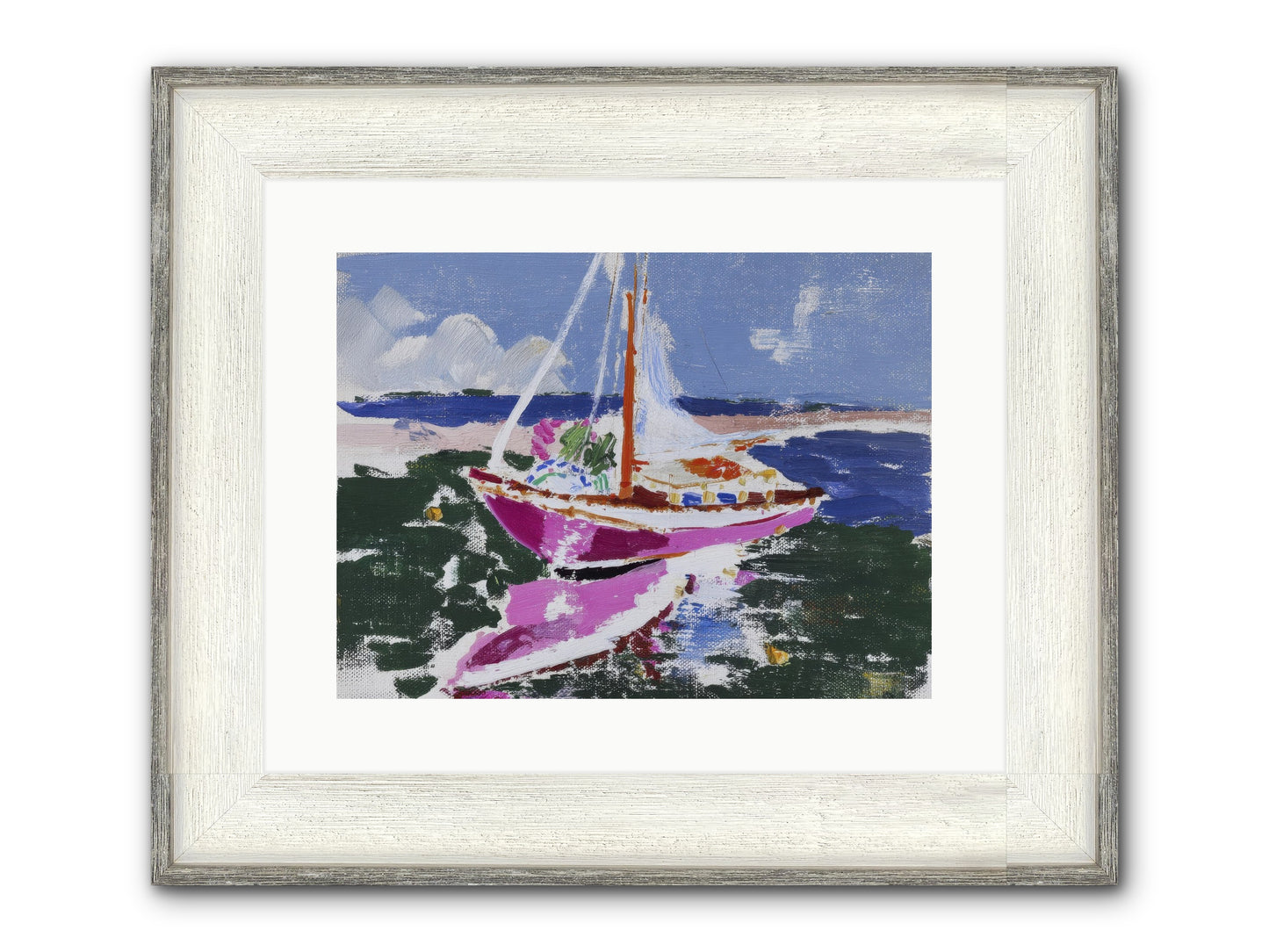 When Pride Was All We Had Framed Print - Driftwood White 16x12