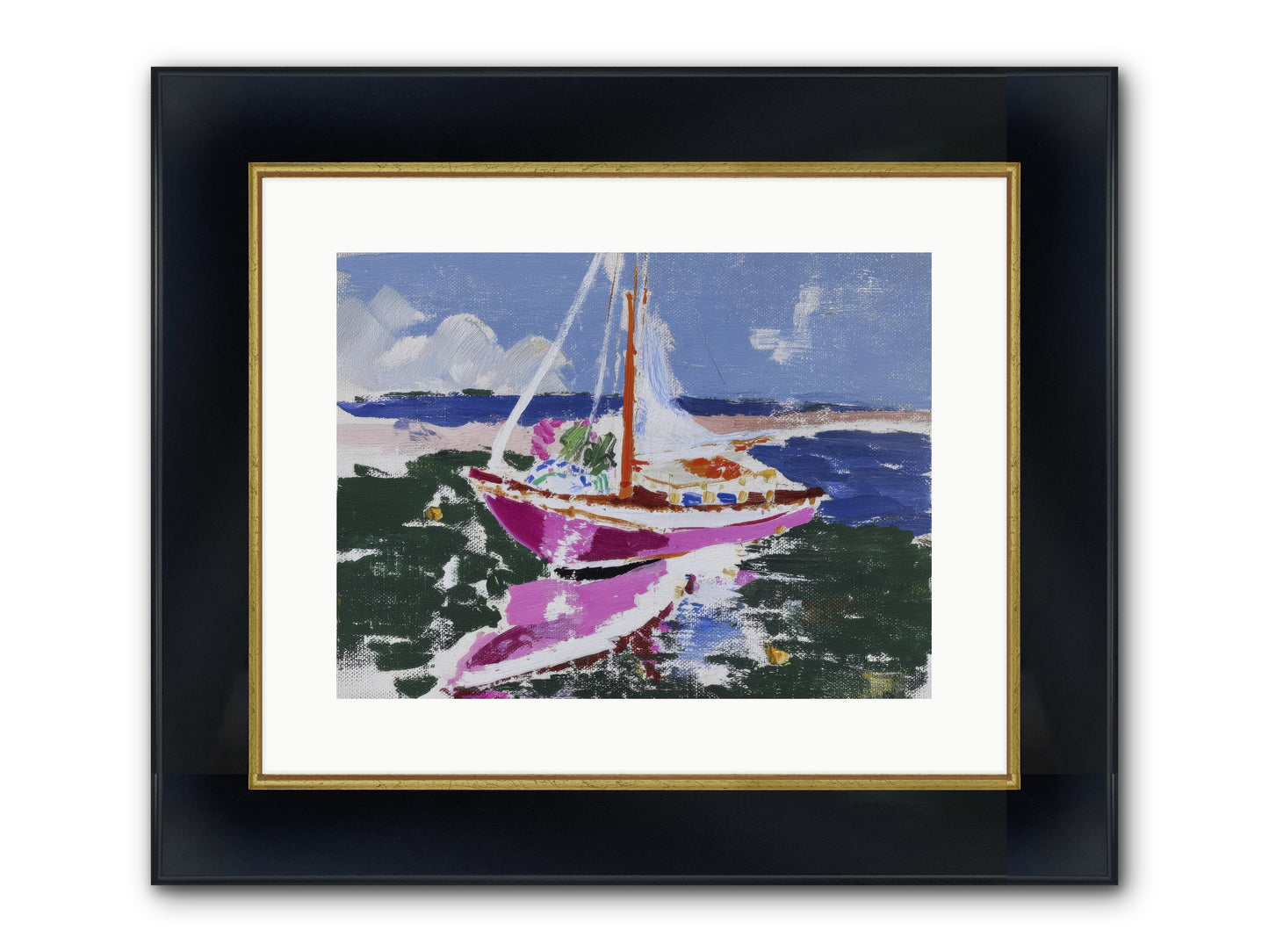 When Pride Was All We Had Framed Print - Wide Black w/Gold 16x12