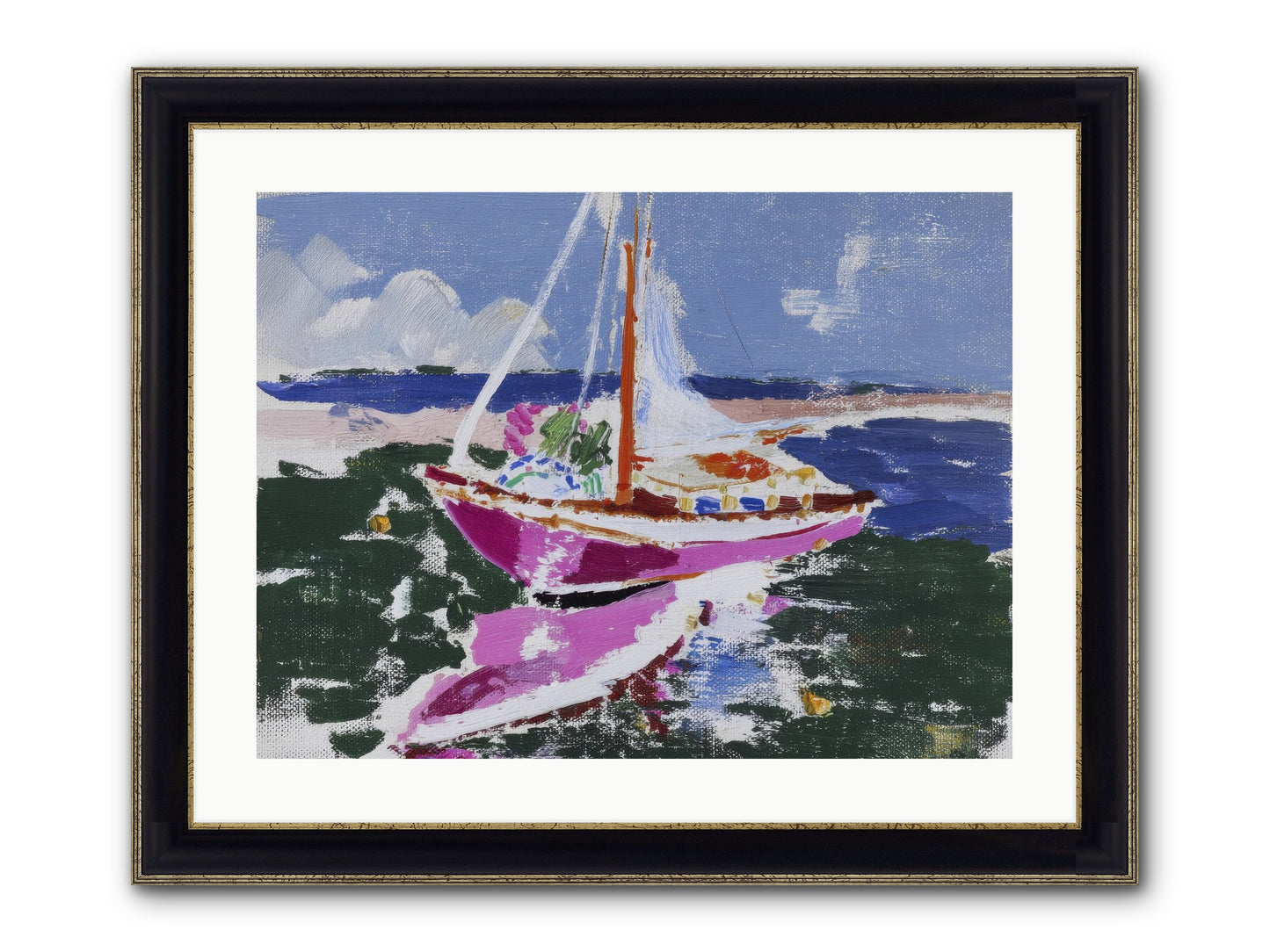 When Pride Was All We Had Framed Print - Black & Gold 24x18
