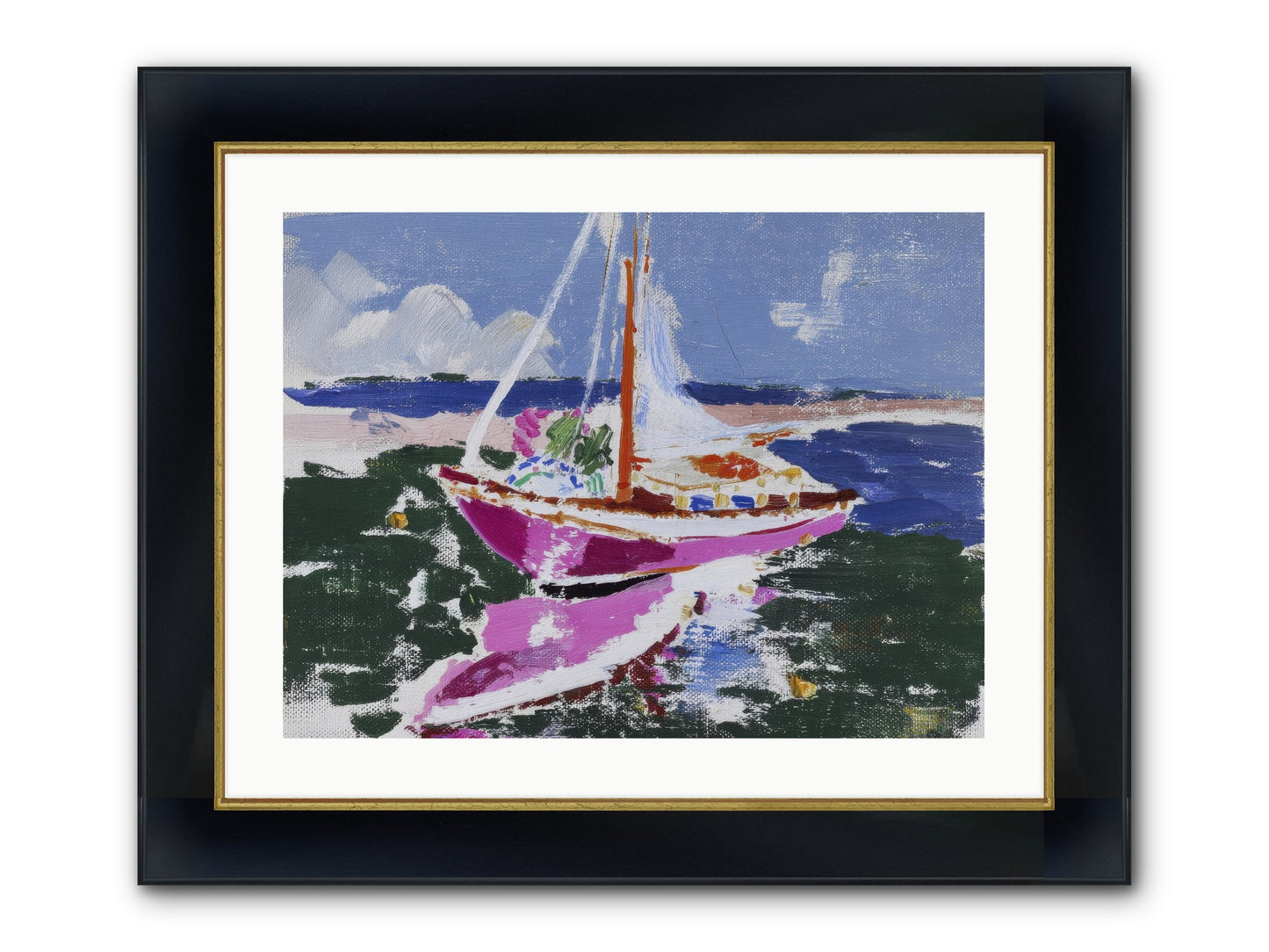 When Pride Was All We Had Framed Print - Wide Black w/Gold 24x18