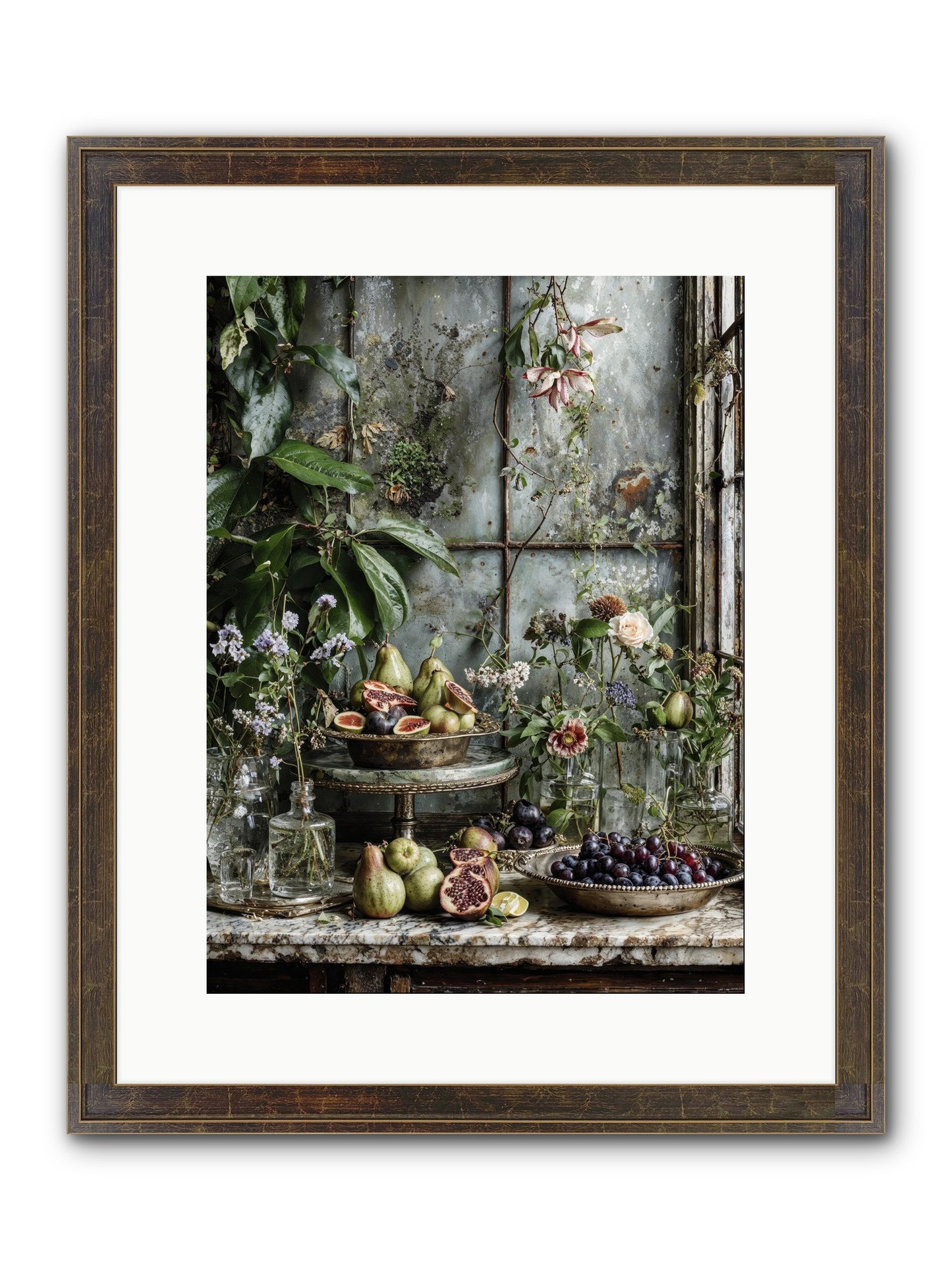 When Time Stops Mattering Framed Print - Slimwoods Black/Gold 12x16