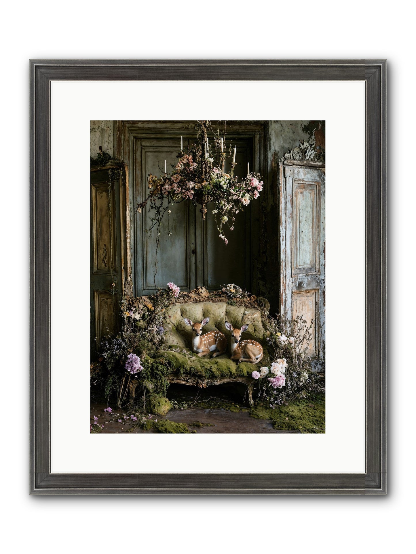 Where Angels Rest Framed Print - Slimwoods Black/Silver 12x16