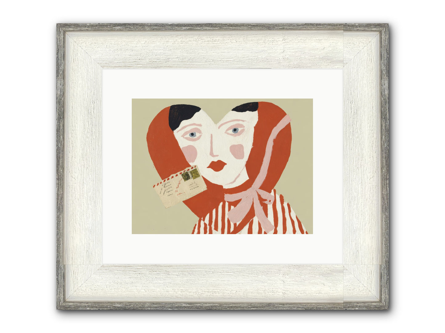 Where Devotion Grows Wild Framed Print - Driftwood White 12x9