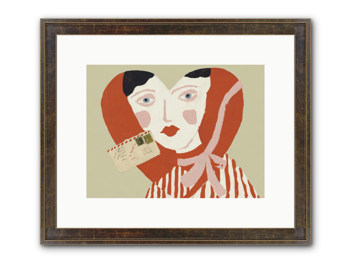 Where Devotion Grows Wild Framed Print - Slimwoods Black/Gold 12x9