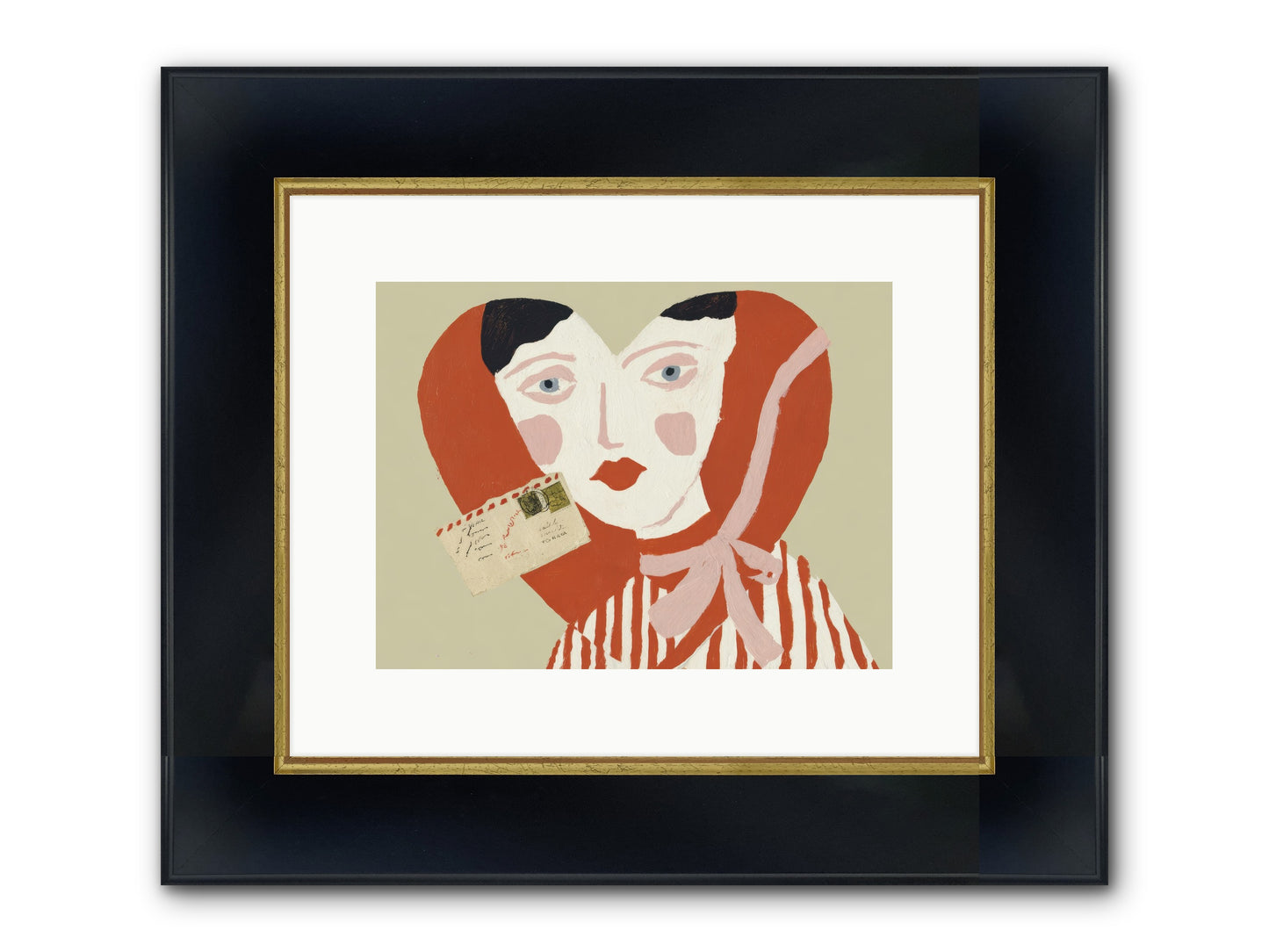 Where Devotion Grows Wild Framed Print - Wide Black w/Gold 12x9
