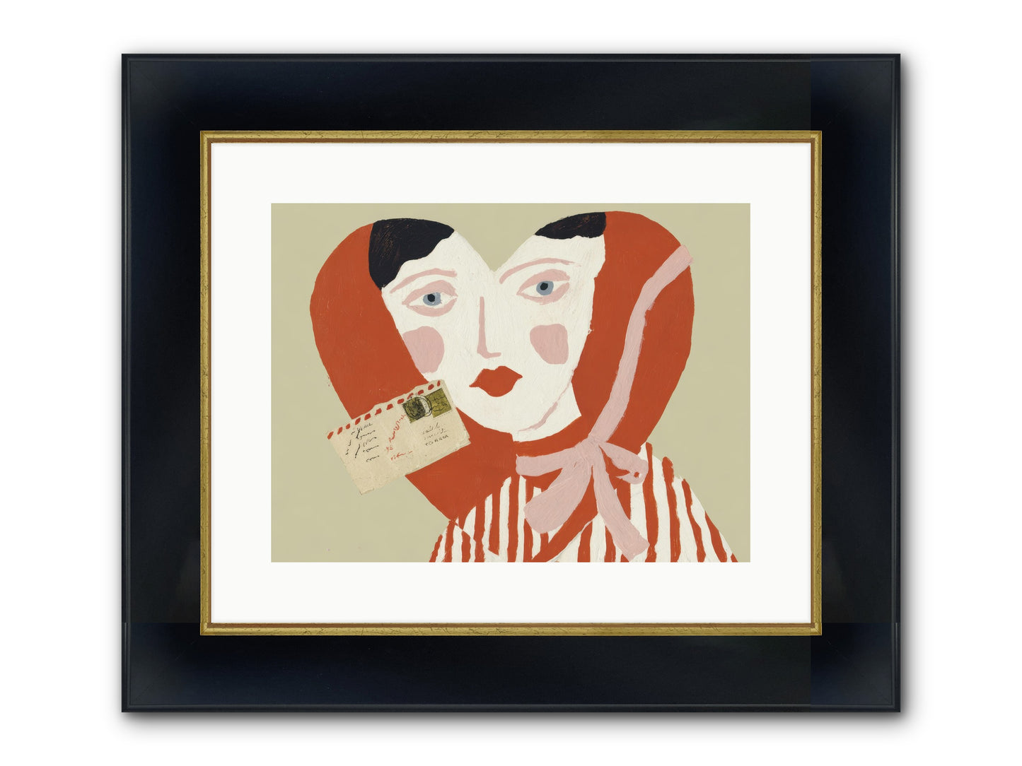 Where Devotion Grows Wild Framed Print - Wide Black w/Gold 16x12