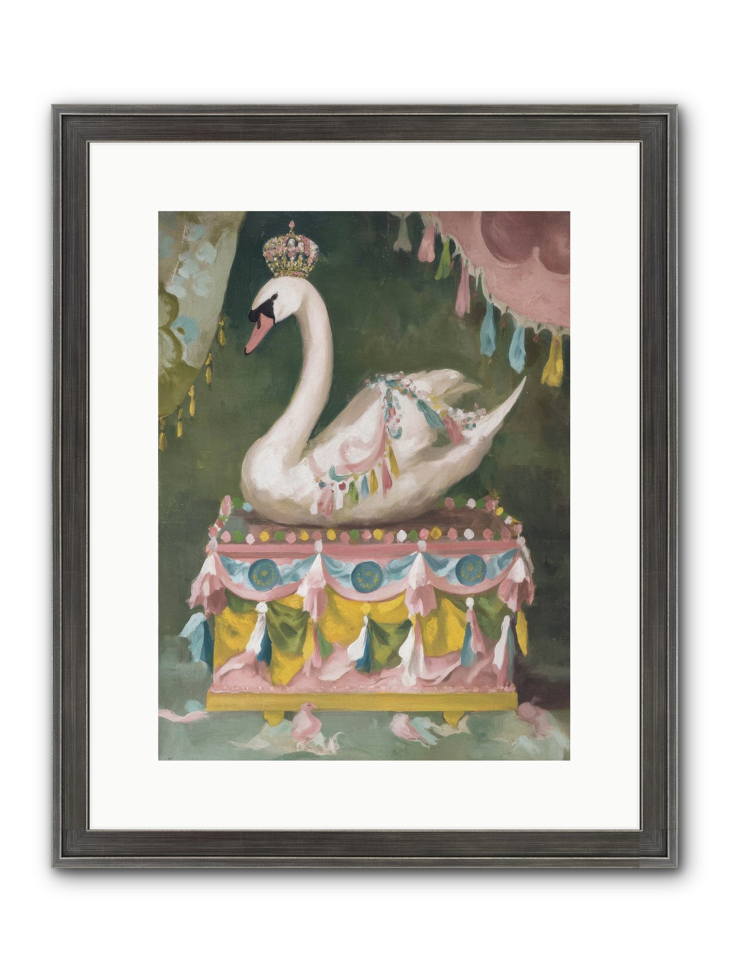 Where Heaven Touches Earth Framed Print - Slimwoods Black/Silver 12x16