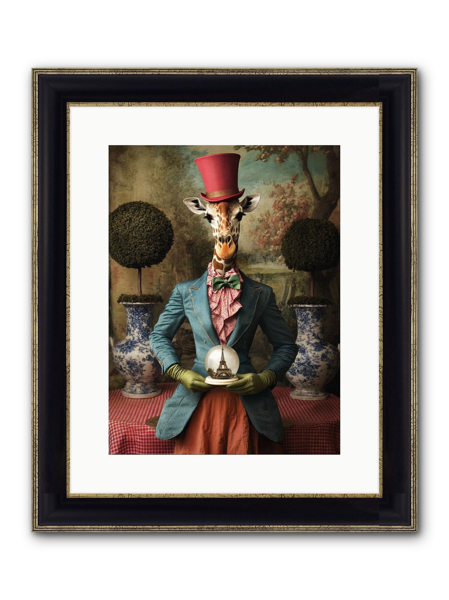Where Hope Glimmers Framed Print - Black & Gold 12x16