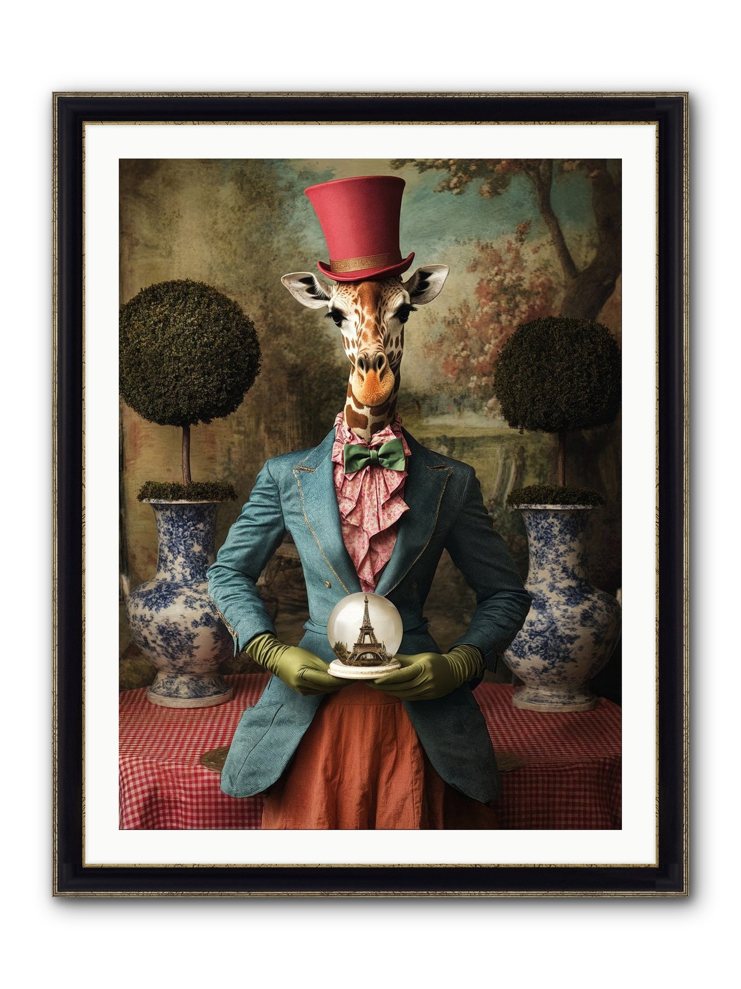 Where Hope Glimmers Framed Print - Black & Gold 30x40