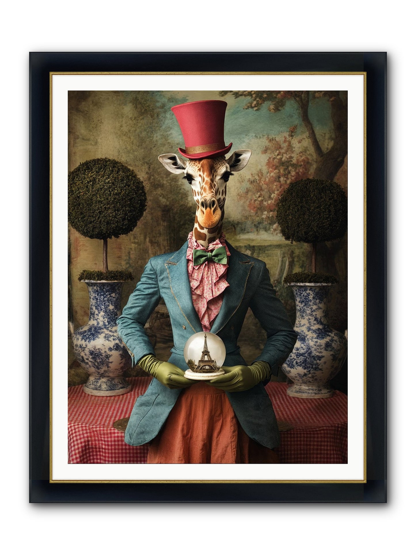 Where Hope Glimmers Framed Print - Wide Black w/Gold 36x48