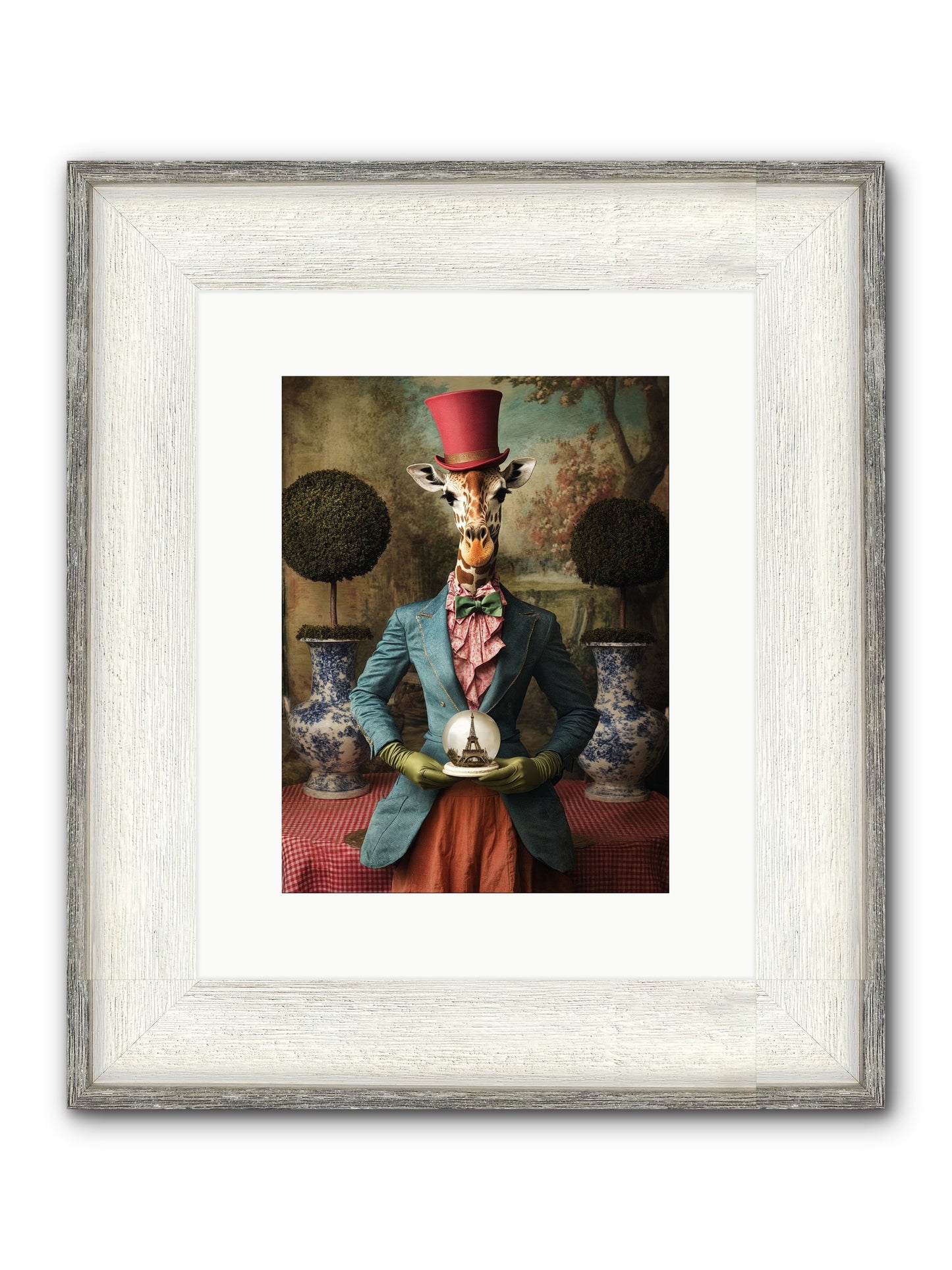 Where Hope Glimmers Framed Print - Driftwood White 9x12