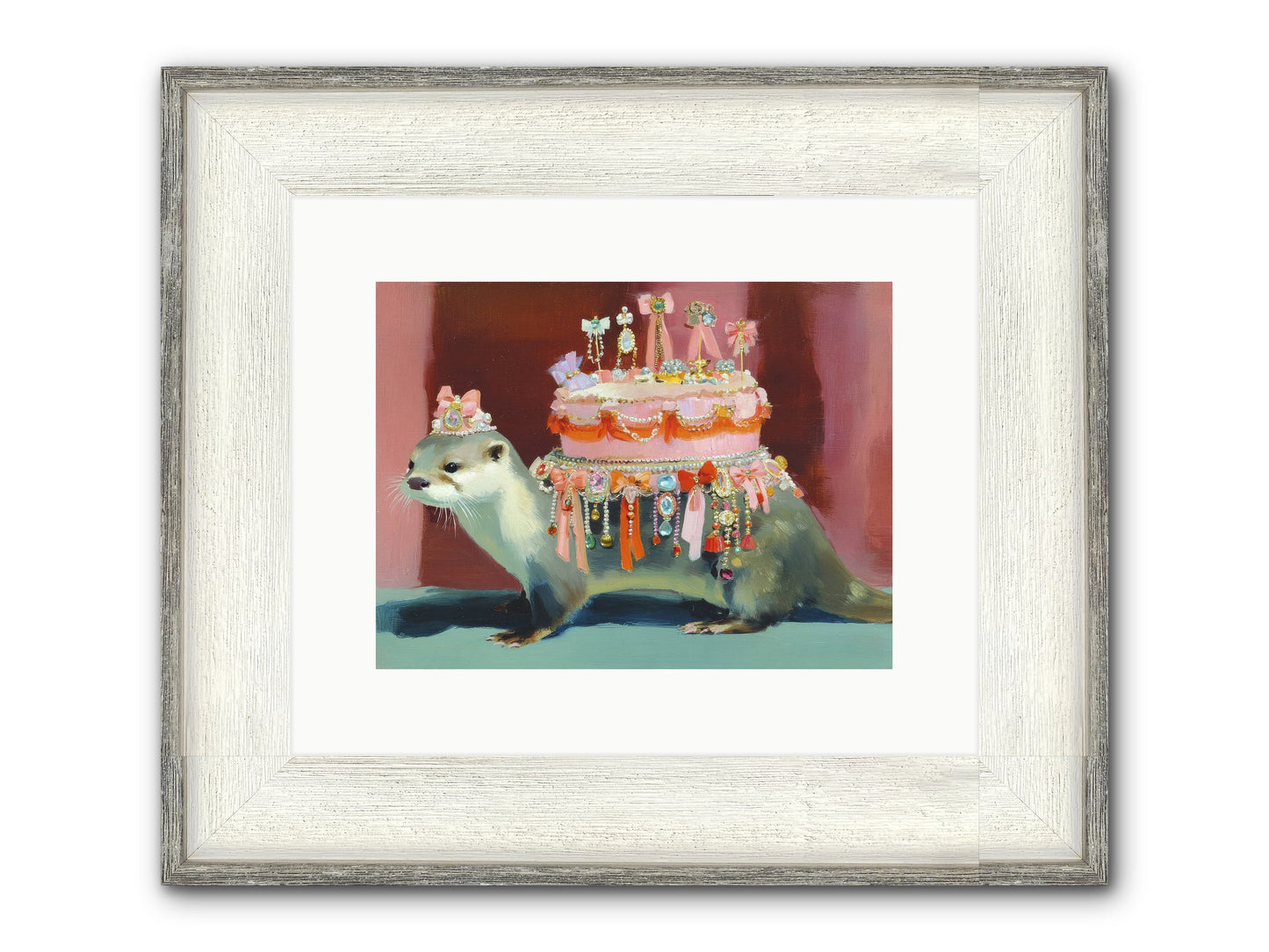 Where Joy Lives Forever Framed Print - Driftwood White 12x9