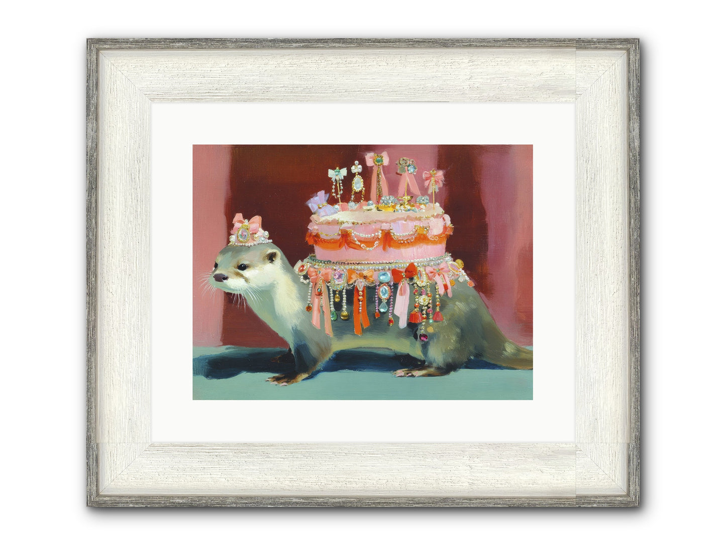 Where Joy Lives Forever Framed Print - Driftwood White 16x12