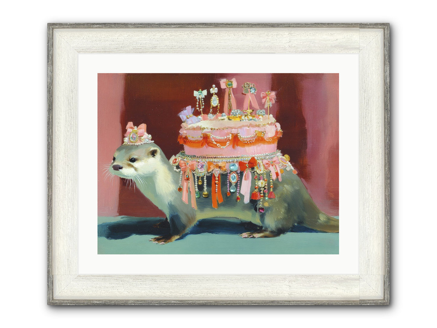 Where Joy Lives Forever Framed Print - Driftwood White 24x18
