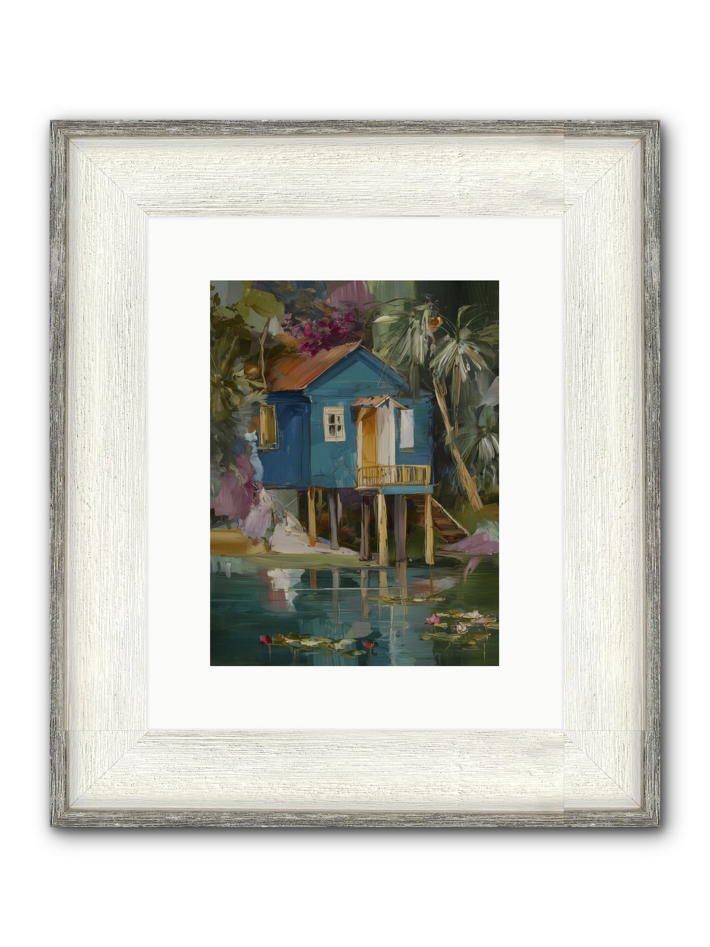 Where Magic Lives Framed Print - Driftwood White 9x12