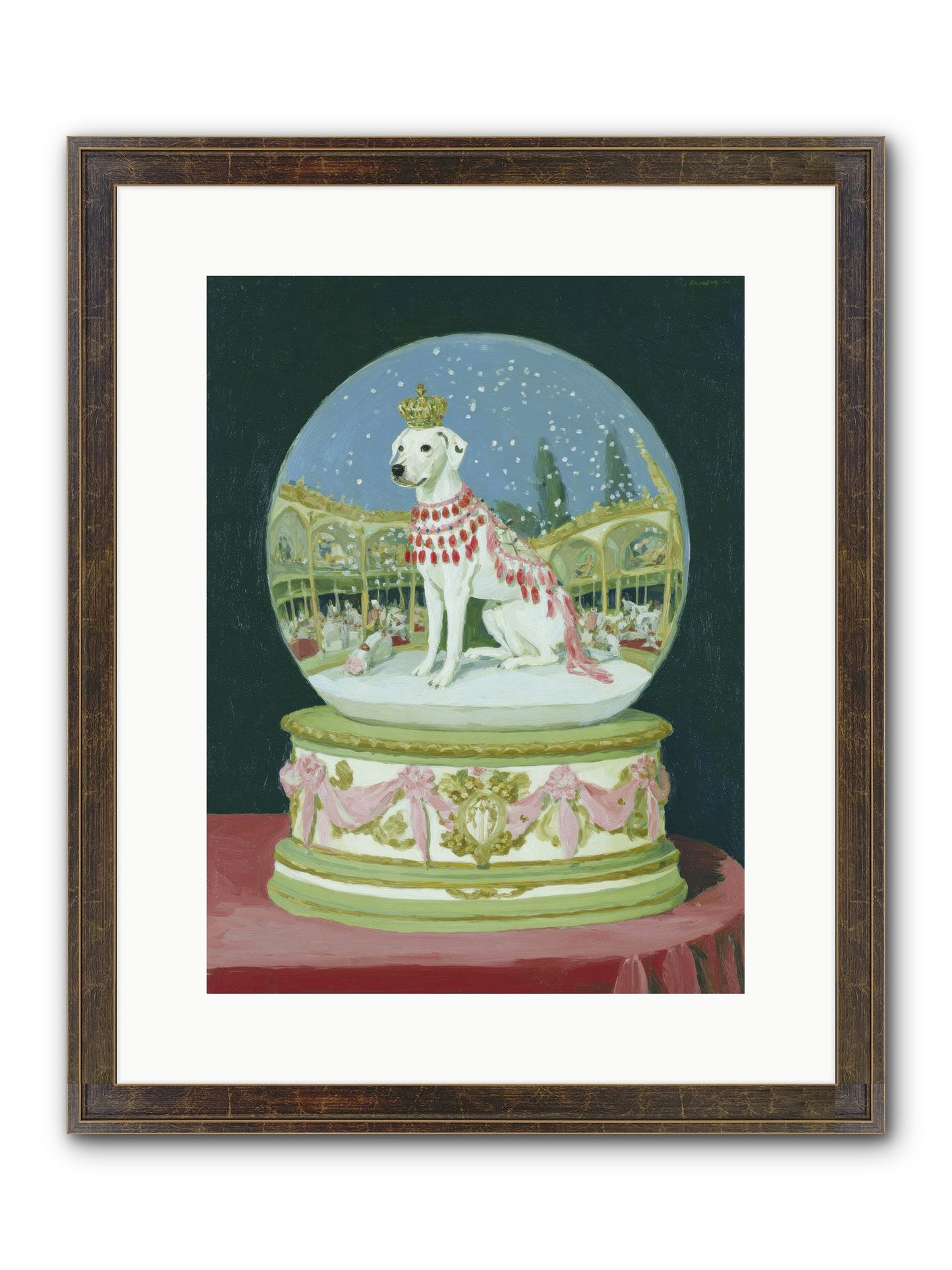 Where Merriment Lives Framed Print - Slimwoods Black/Gold 12x16