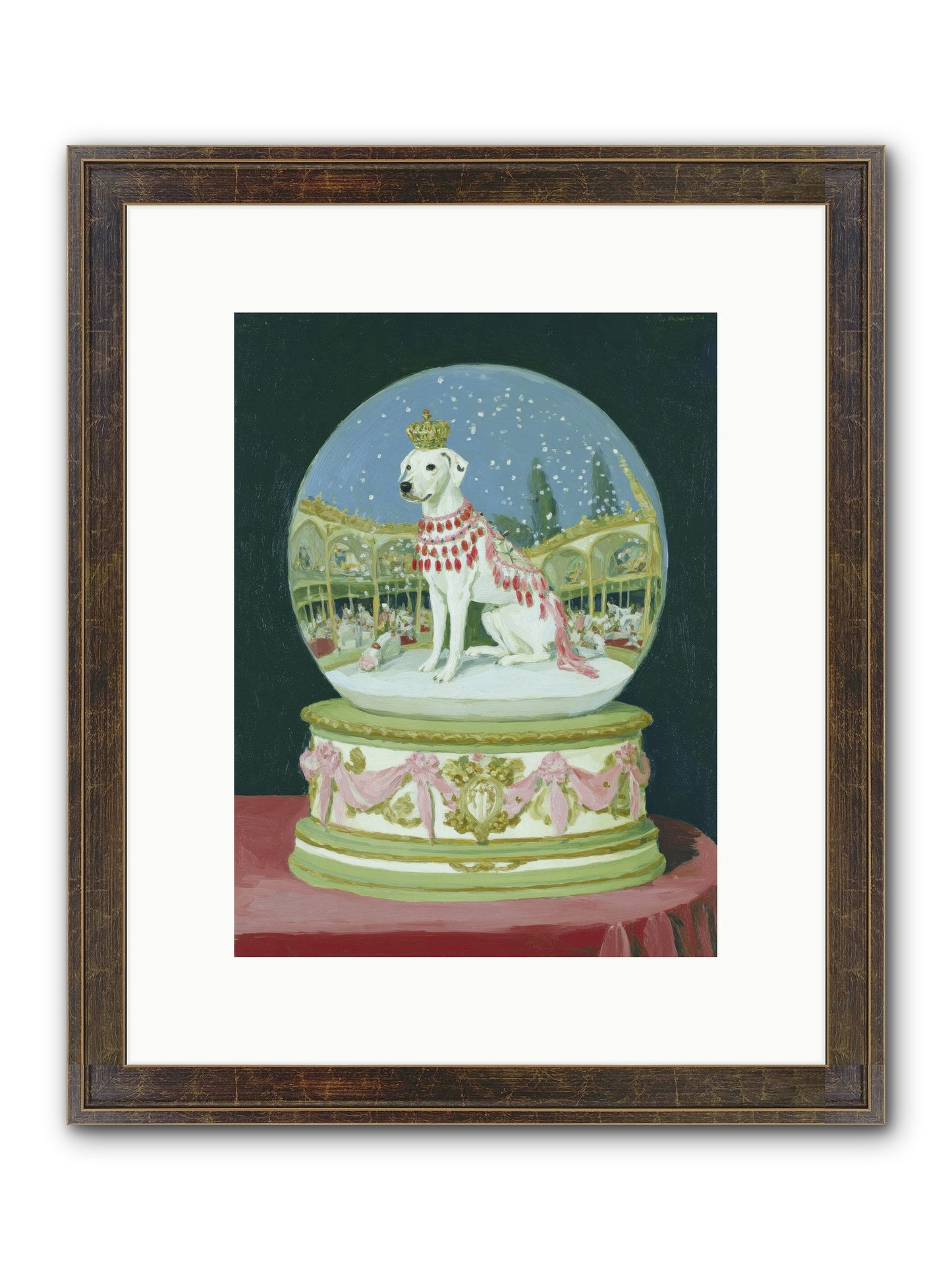 Where Merriment Lives Framed Print - Slimwoods Black/Gold 9x12