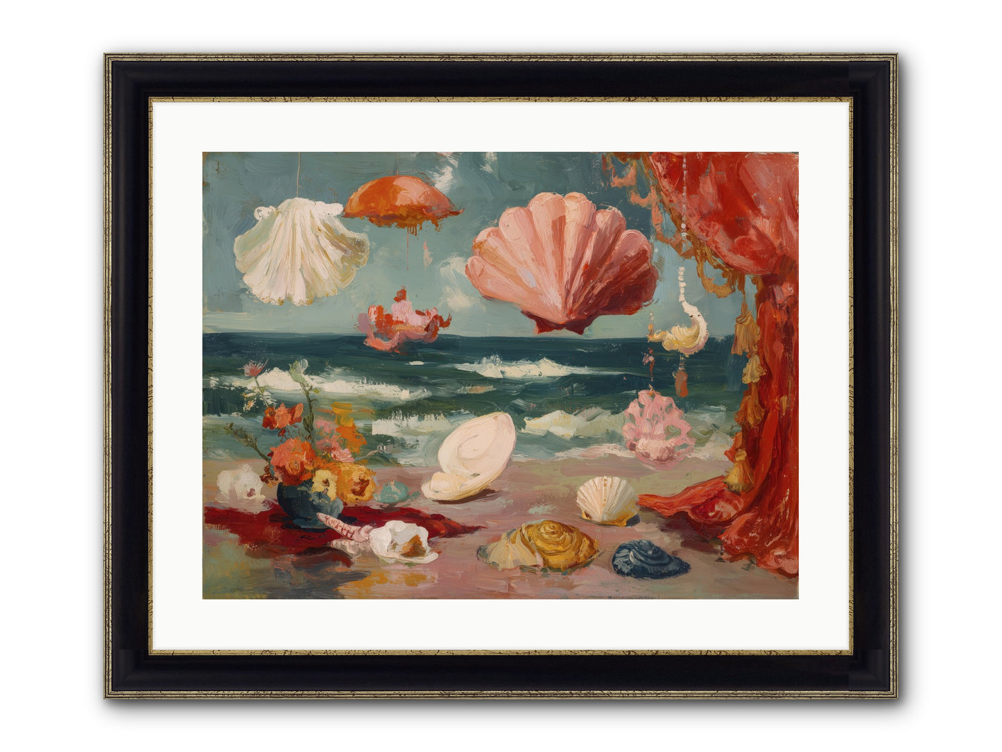 Where Puccini Composed Framed Print - Black & Gold 24x18